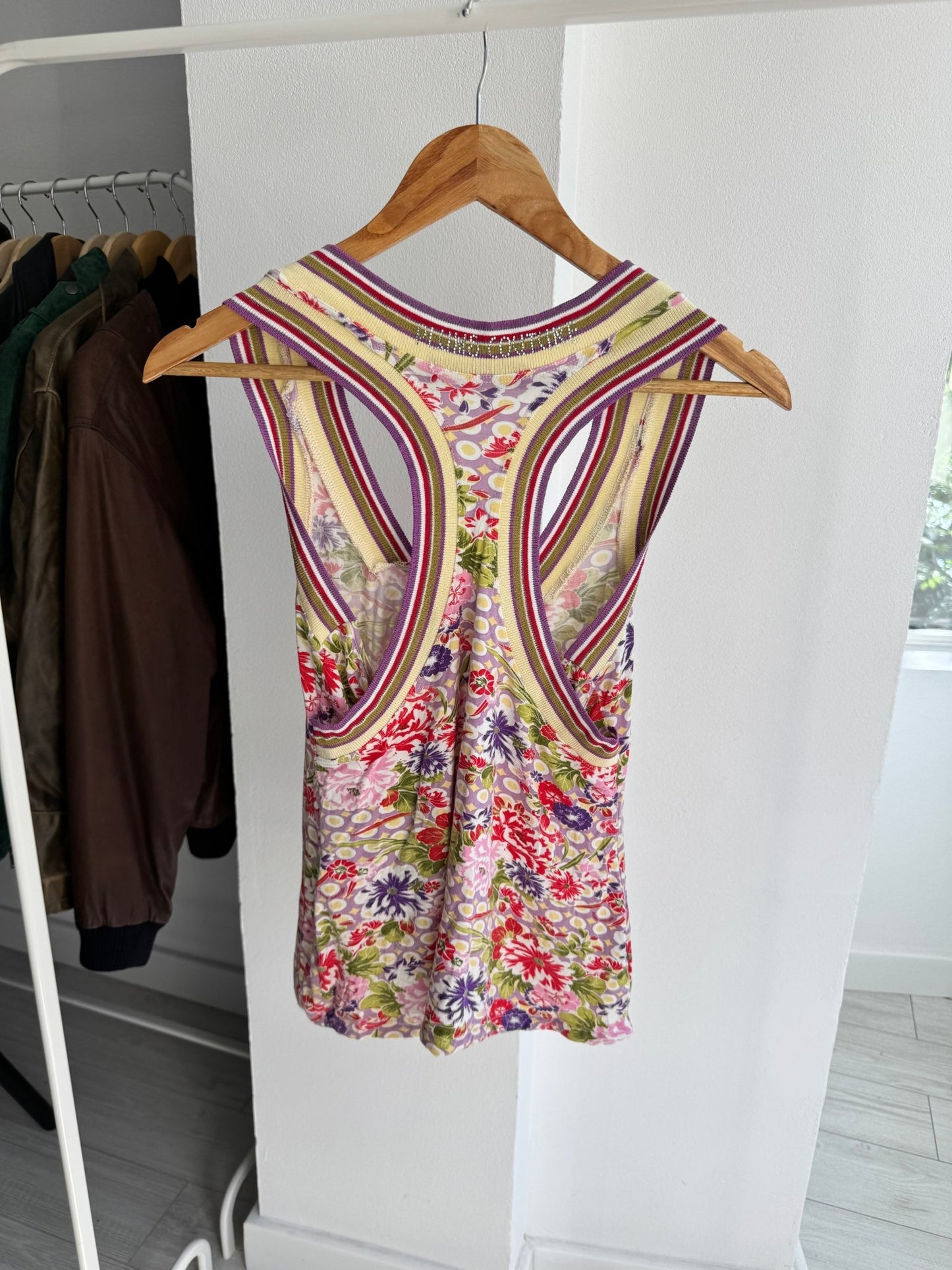 Top Y2K Printed – S – Made in Italy - anbracaminte