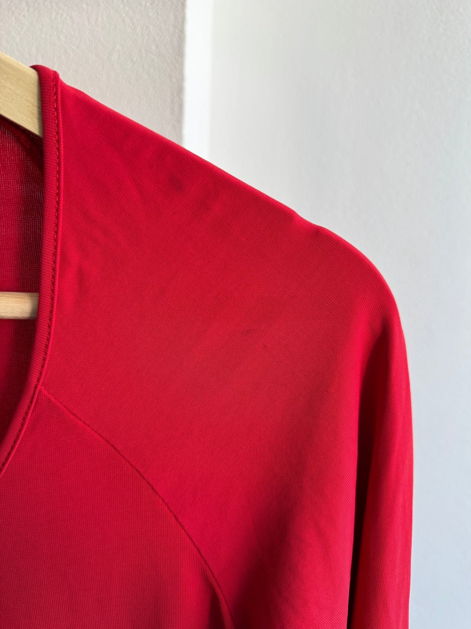 🍒 Top Y2K Rocco Barocco Red Top – EU 38 (M) – Made in Italy - anbracaminte
