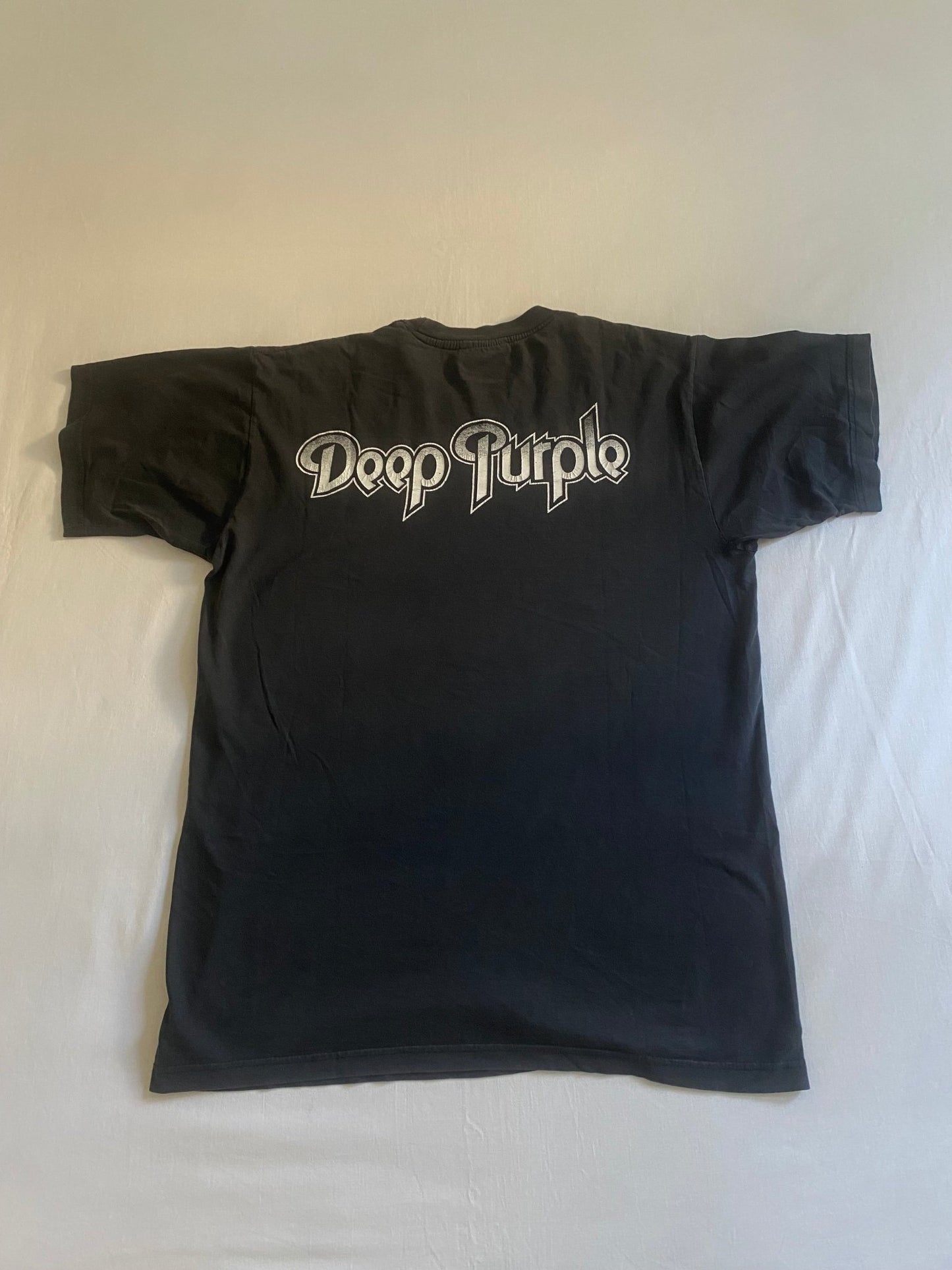 Trashed Vintage Deep Purple Stormbringer Album Tee - anbracaminte