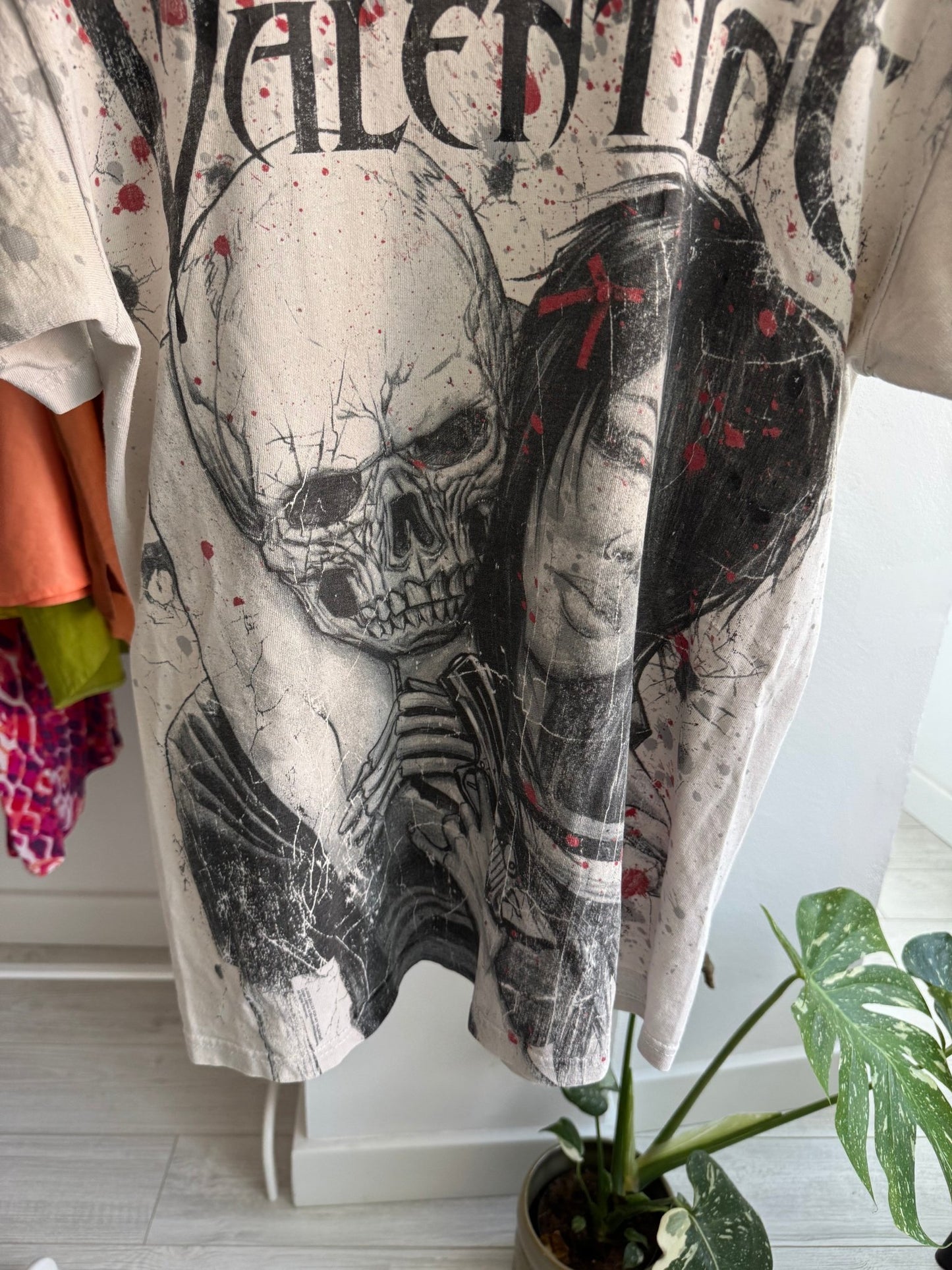 🌹 Tricou Bullet for My Valentine All Over Print Graphic – L Bărbați - anbracaminte