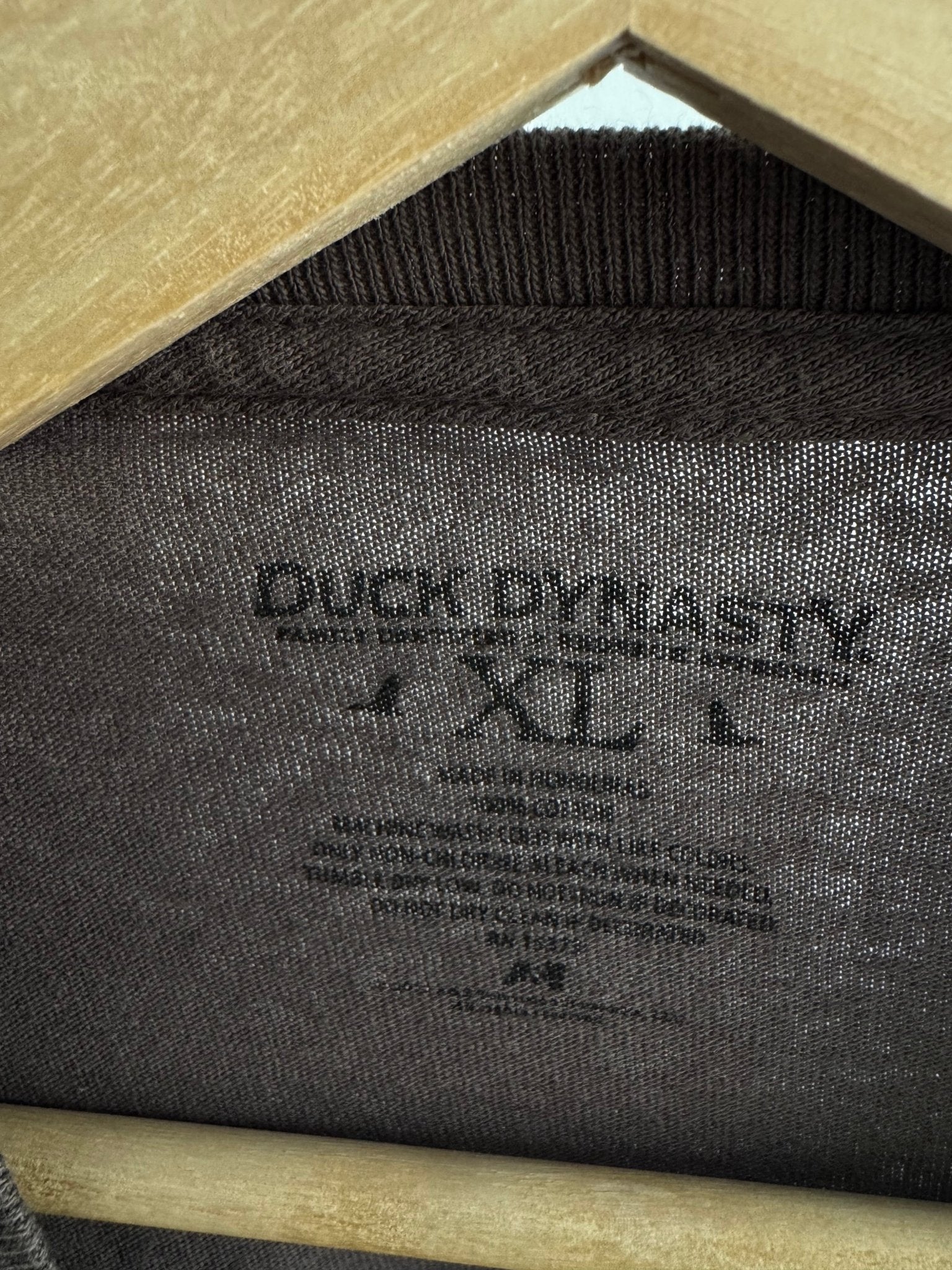 🦆 Tricou Duck Dynasty Grey Graphic Tee – XL Bărbați - anbracaminte