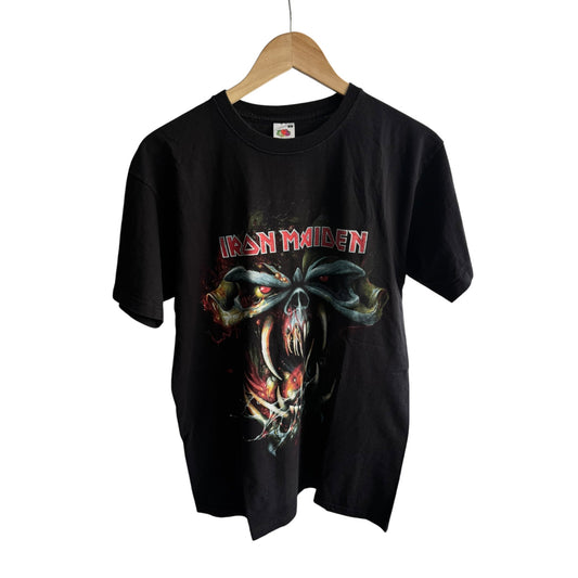 🎙️ Tricou Iron Maiden 2010 World Tour Tee – M Bărbați - anbracaminte
