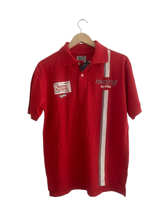 🏁 Tricou Polo Roșu Aprilia Racing x Valentino Rossi - anbracaminte