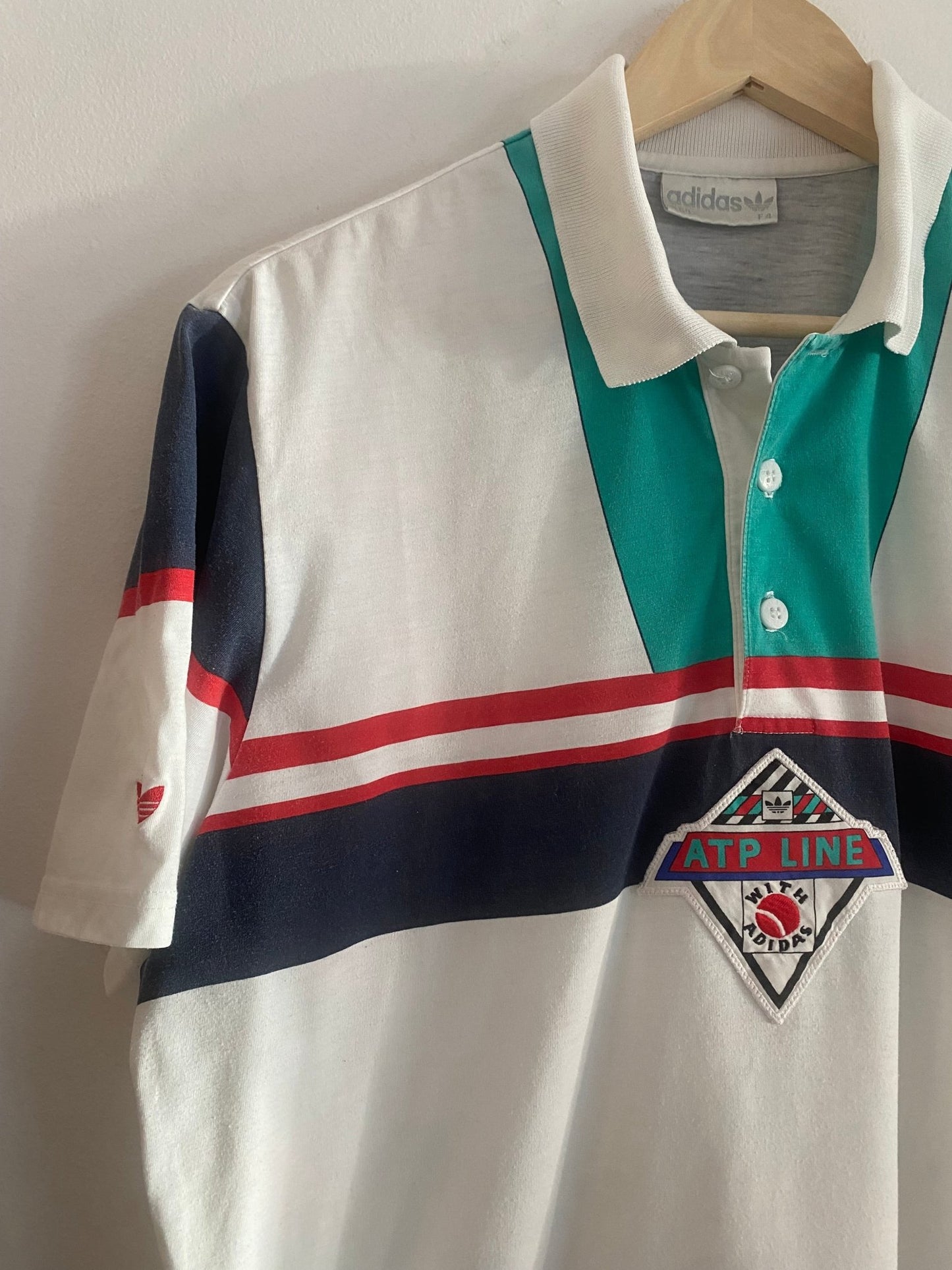 🎾 Tricou Polo Vintage Adidas Tennis „ATP Line” – Mărime L - anbracaminte