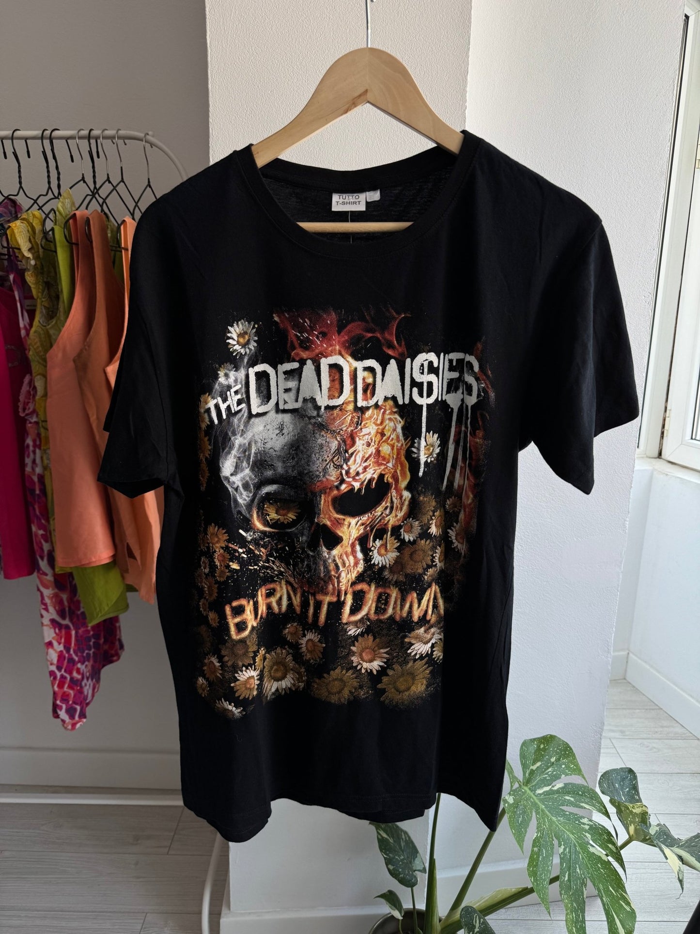 🎙️ Tricou Tour 2018 The Dead Daisies – M Bărbați - anbracaminte
