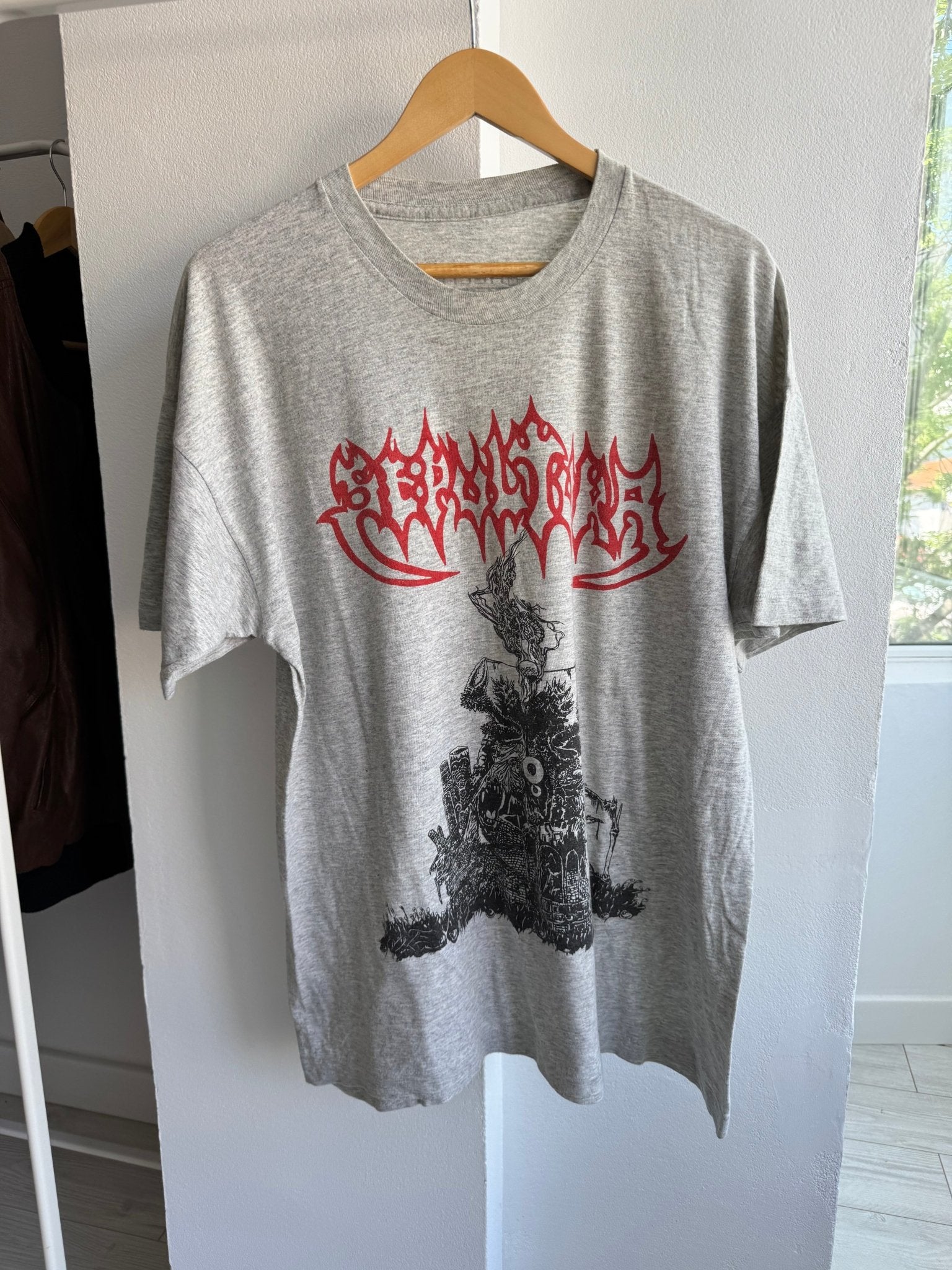 🤘 Tricou Tour Early 90’s Sepultura – XL – Single Stitch - anbracaminte