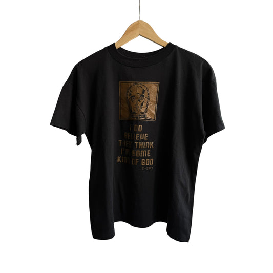 ⭐ Tricou Vintage 90’s Star Wars Graphic – S (Boxy Fit, Single Stitch) - anbracaminte