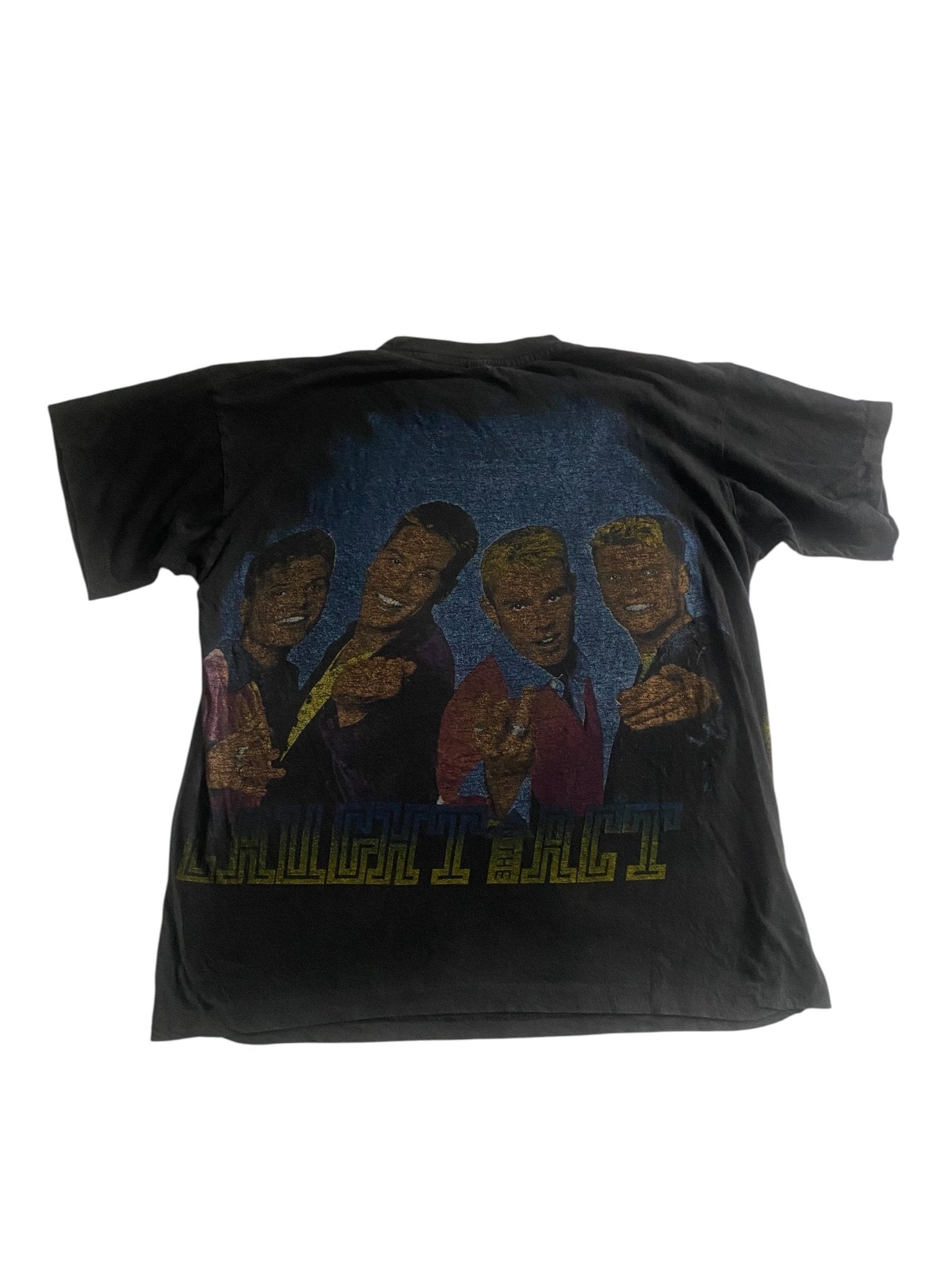 Tricou Vintage Caught in the Act – Anii ’90, Single Stitch, Mărime M (fit S) - anbracaminte