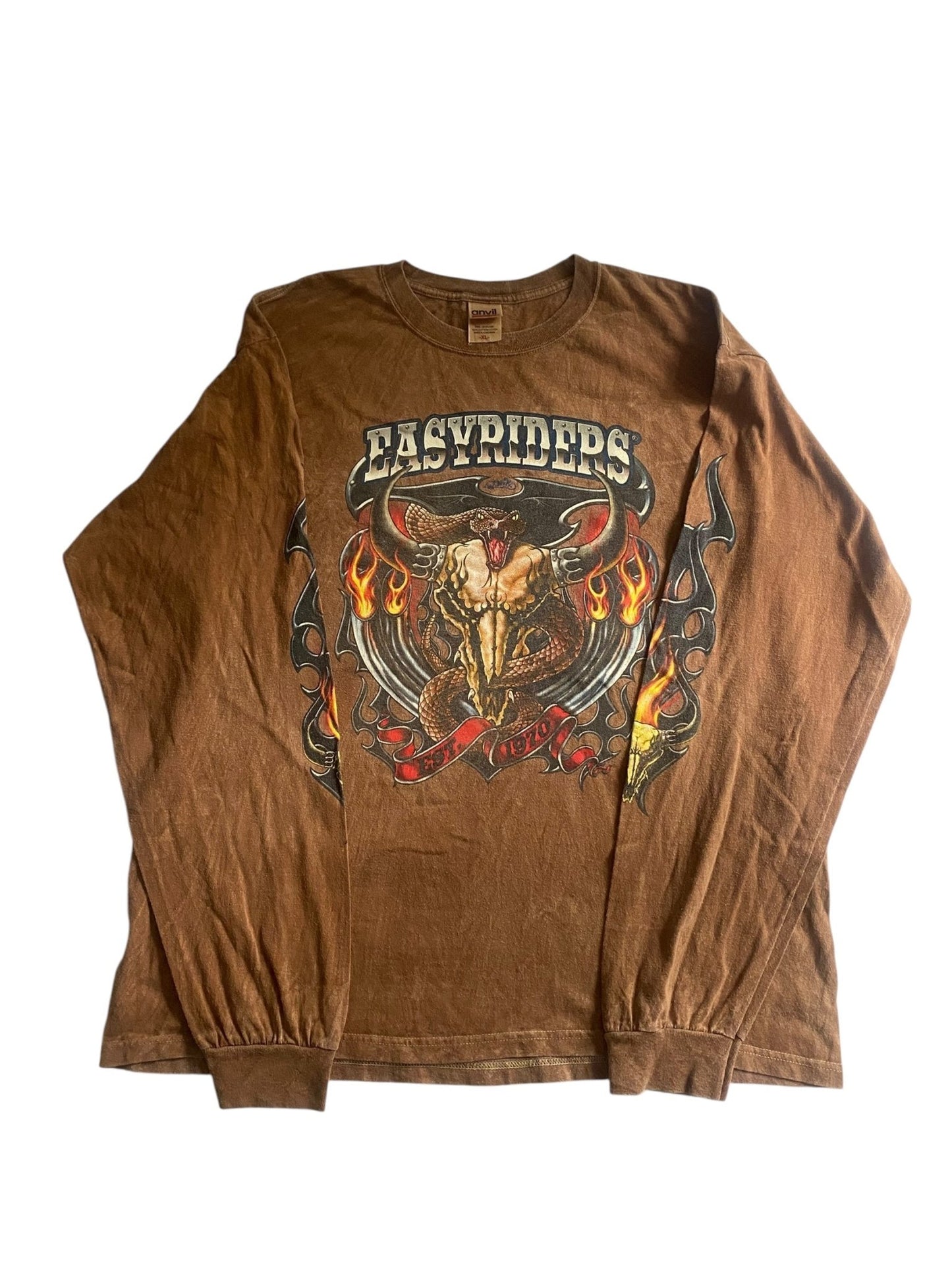 🏍️ Tricou Vintage Easyriders Biker Magazine – Mărime XL - anbracaminte