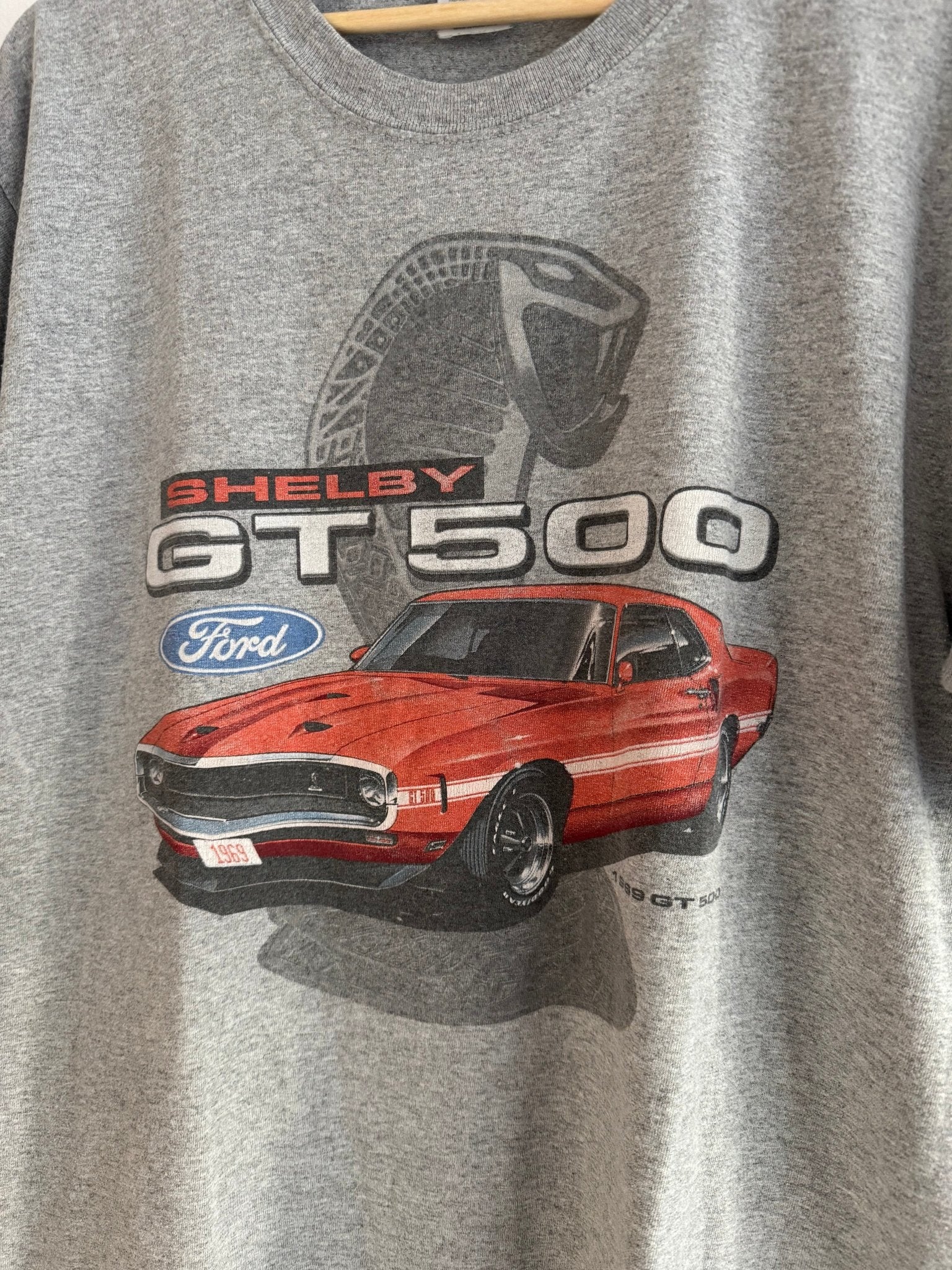 🏎️ Tricou Vintage Ford Mustang Shelby – L - anbracaminte