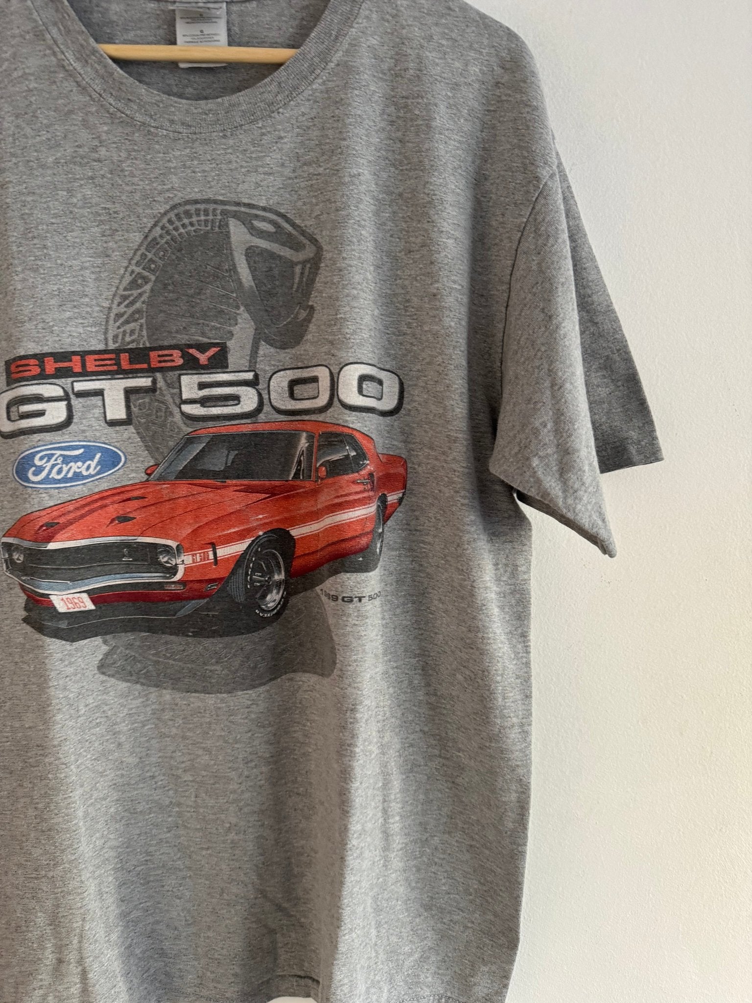 🏎️ Tricou Vintage Ford Mustang Shelby – L - anbracaminte