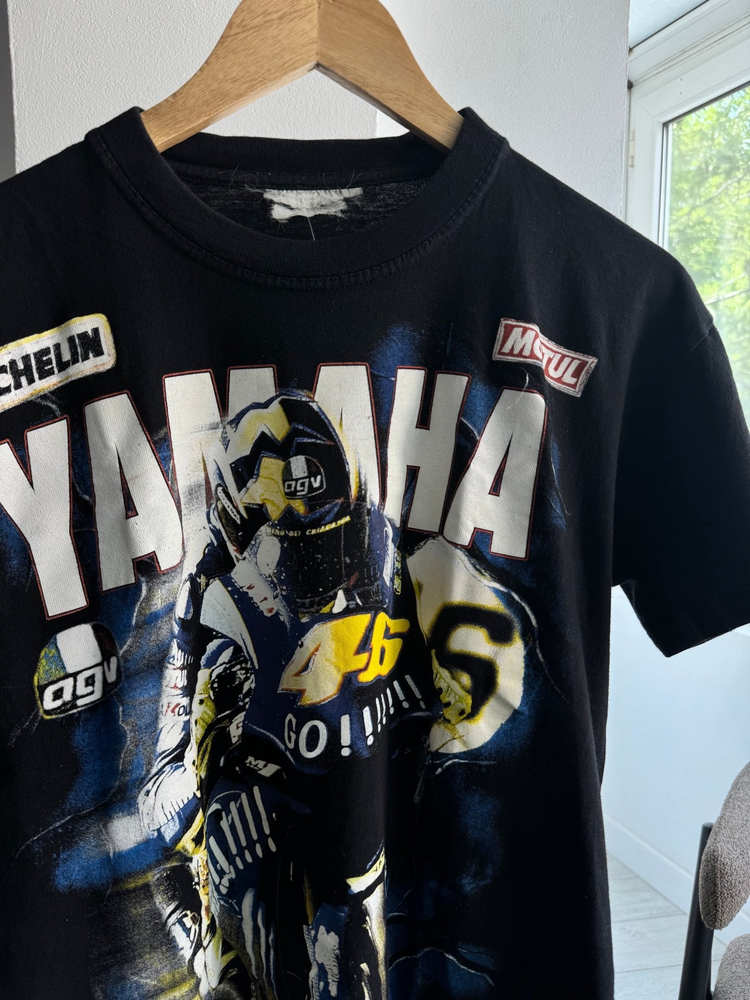 🏍️ Tricou Vintage Valentino Rossi Graphic Tee – M Bărbați - anbracaminte