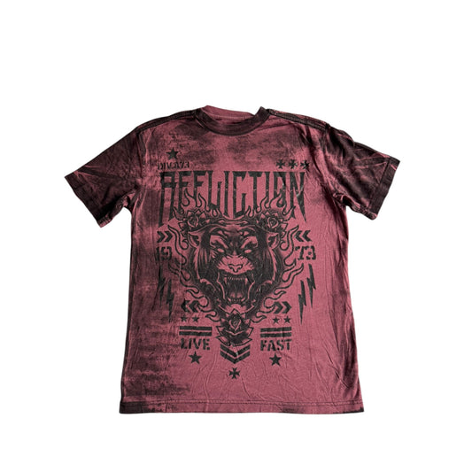 🏍️ Tricou Y2K Affliction Printed – M - anbracaminte