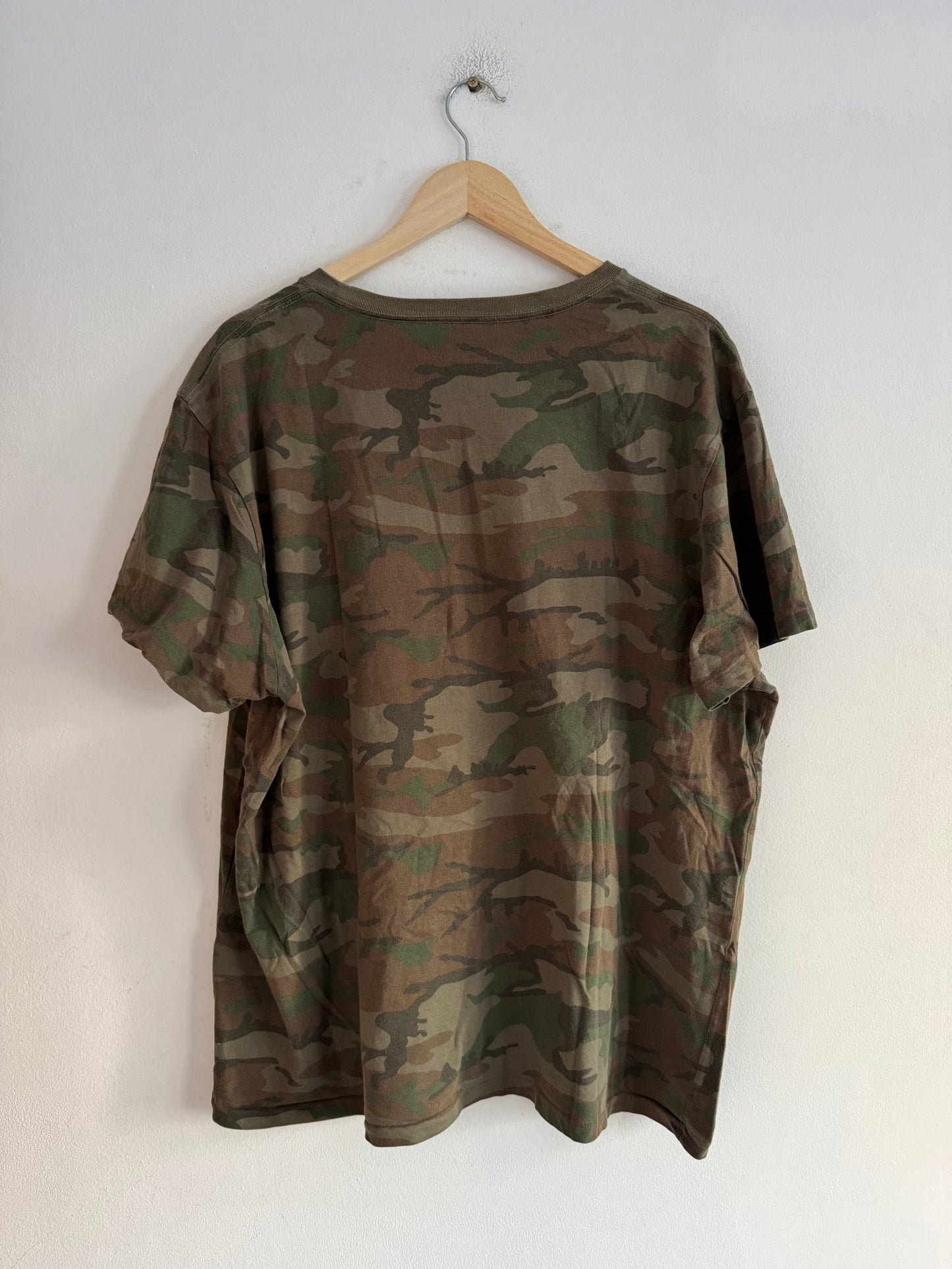 🪖 Tricou Y2K Denim & Supply Ralph Lauren Camo – XL (XXL) - anbracaminte
