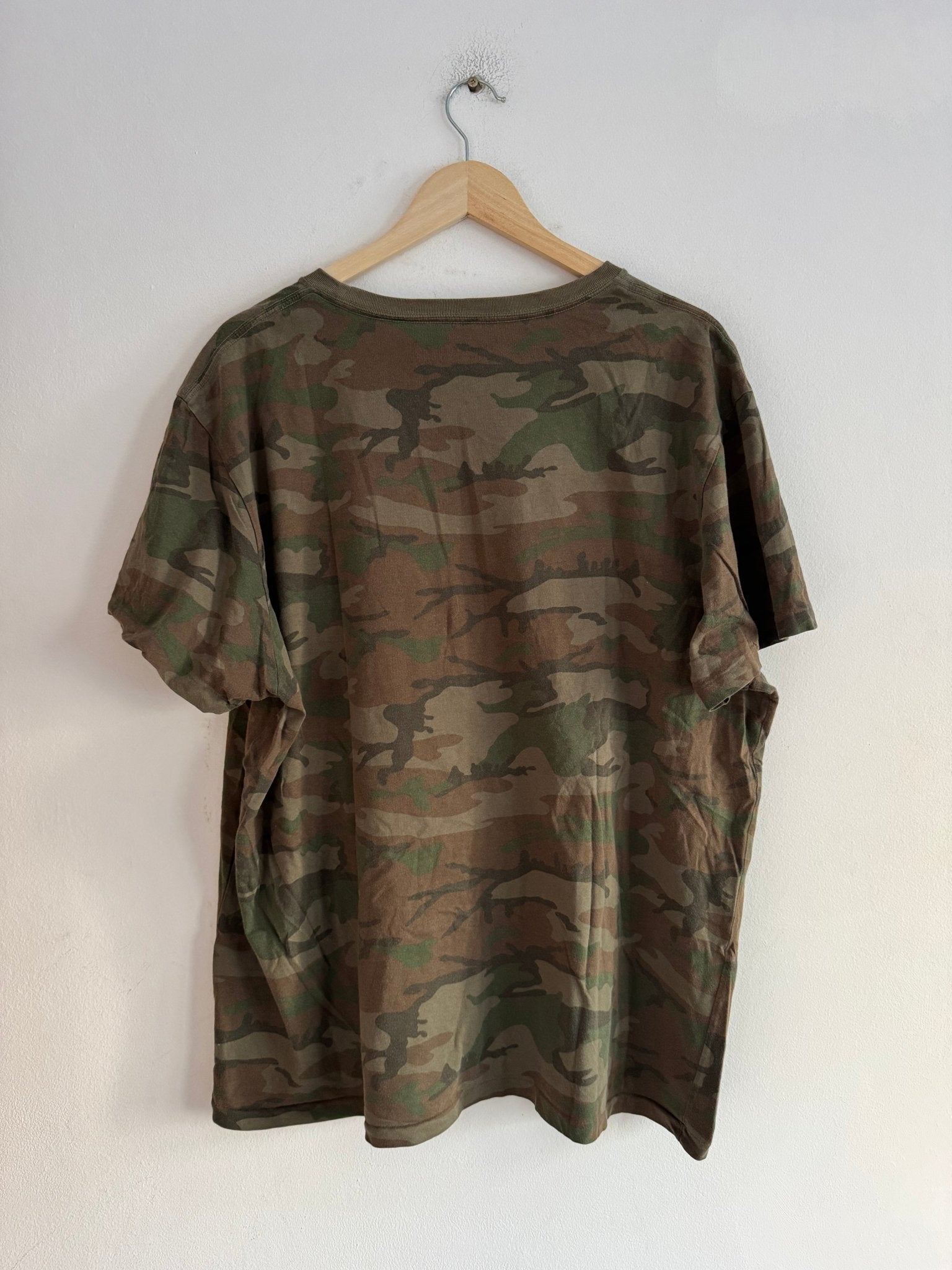🪖 Tricou Y2K Denim & Supply Ralph Lauren Camo – XL (XXL) - anbracaminte
