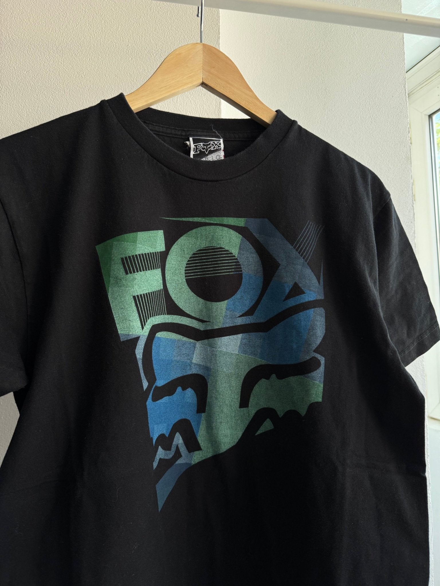 🦊 Tricou Y2K Fox Racing Negru – M - anbracaminte