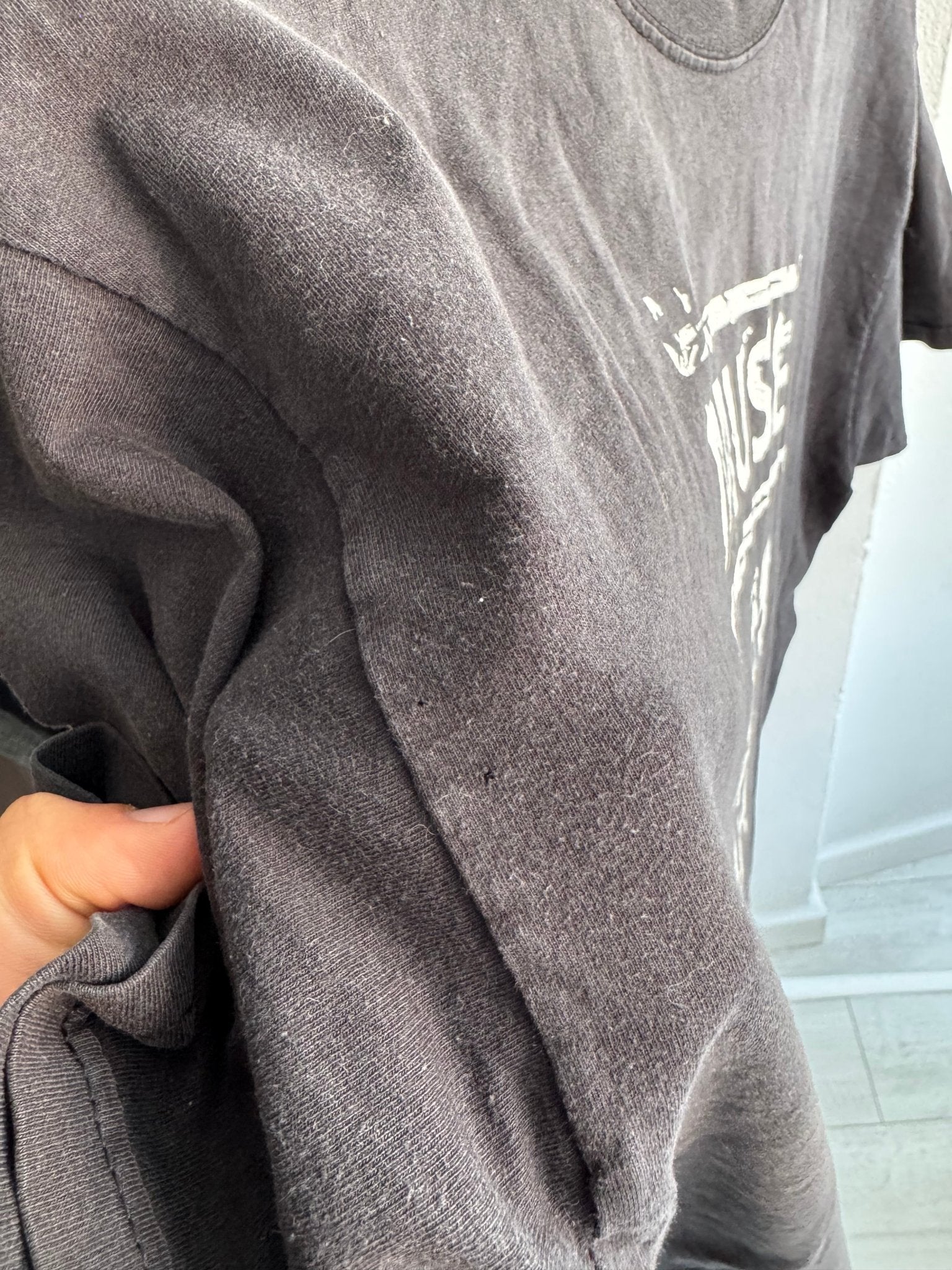 🎸 Tricou Y2K Muse Band Tee – M (Faded & Distressed) - anbracaminte