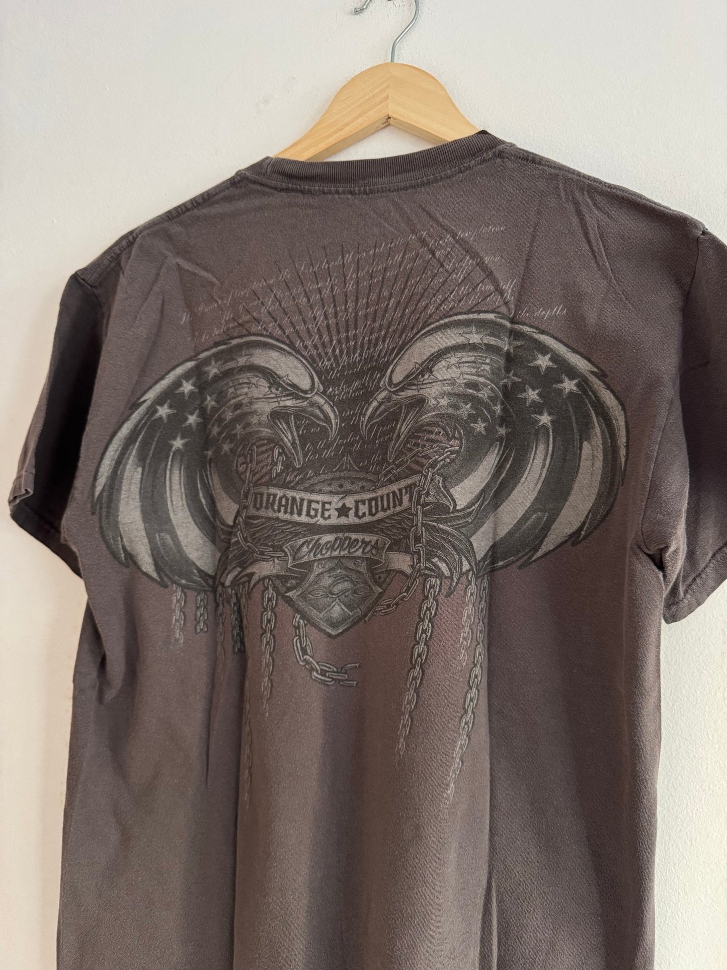 🏍️ Tricou Y2K Orange County Choppers Graphic – M - anbracaminte