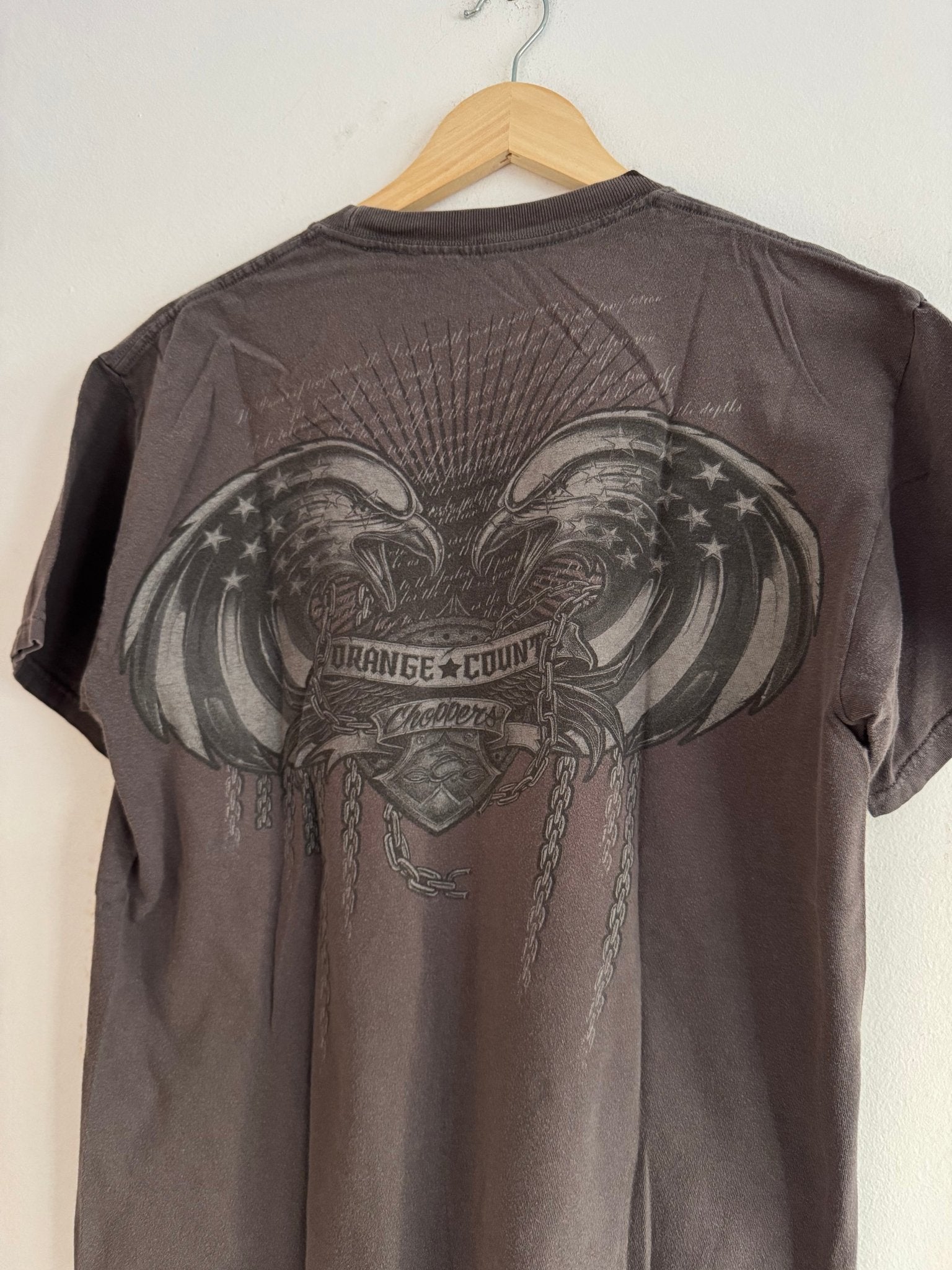🏍️ Tricou Y2K Orange County Choppers Graphic – M - anbracaminte