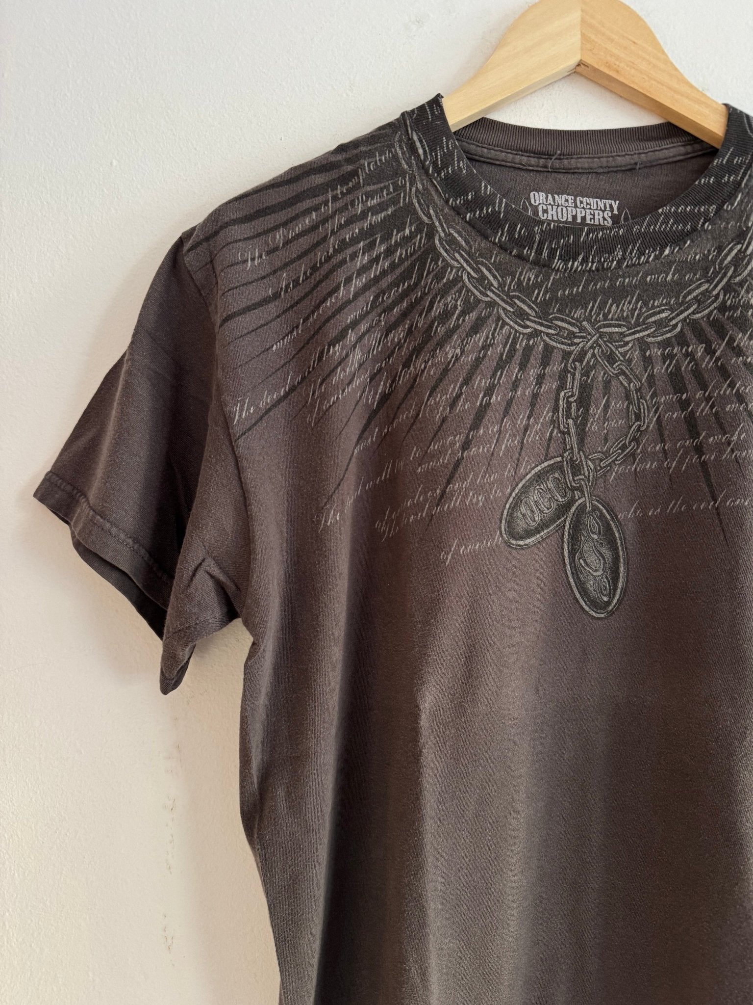 🏍️ Tricou Y2K Orange County Choppers Graphic – M - anbracaminte