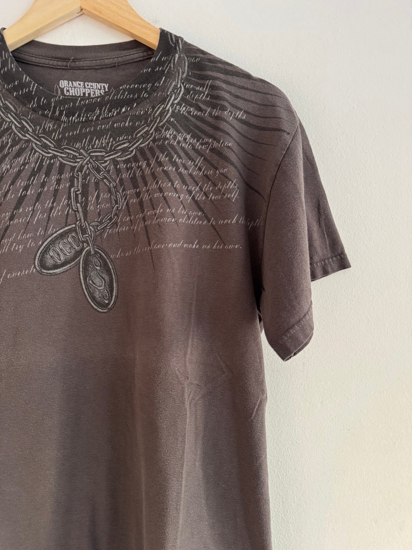 🏍️ Tricou Y2K Orange County Choppers Graphic – M - anbracaminte
