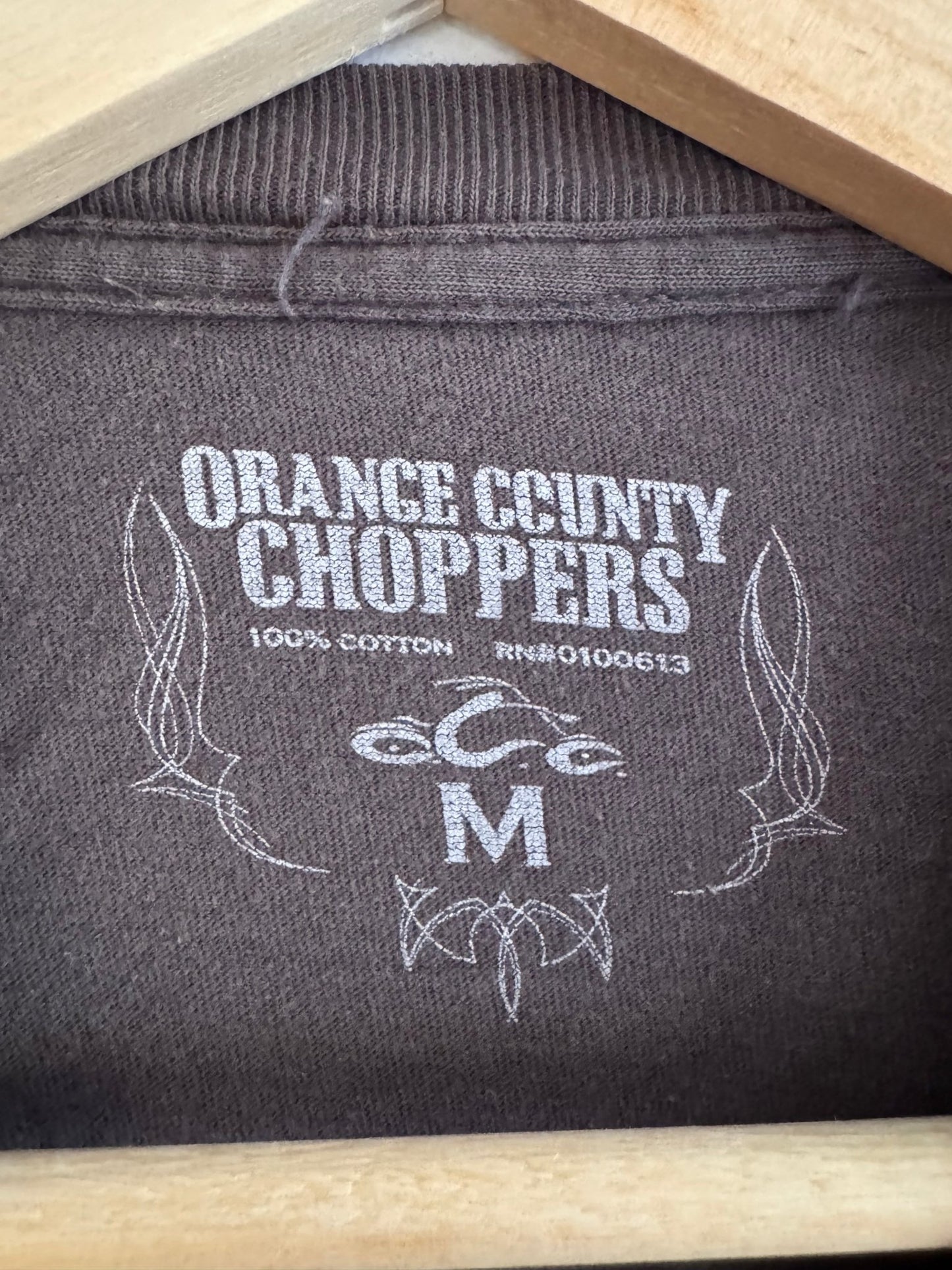 🏍️ Tricou Y2K Orange County Choppers Graphic – M - anbracaminte