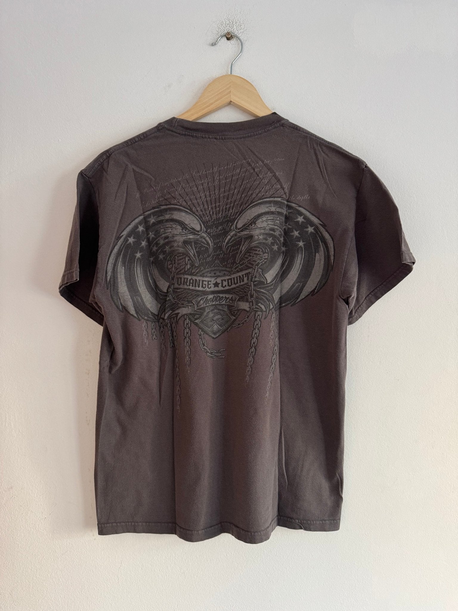 🏍️ Tricou Y2K Orange County Choppers Graphic – M - anbracaminte