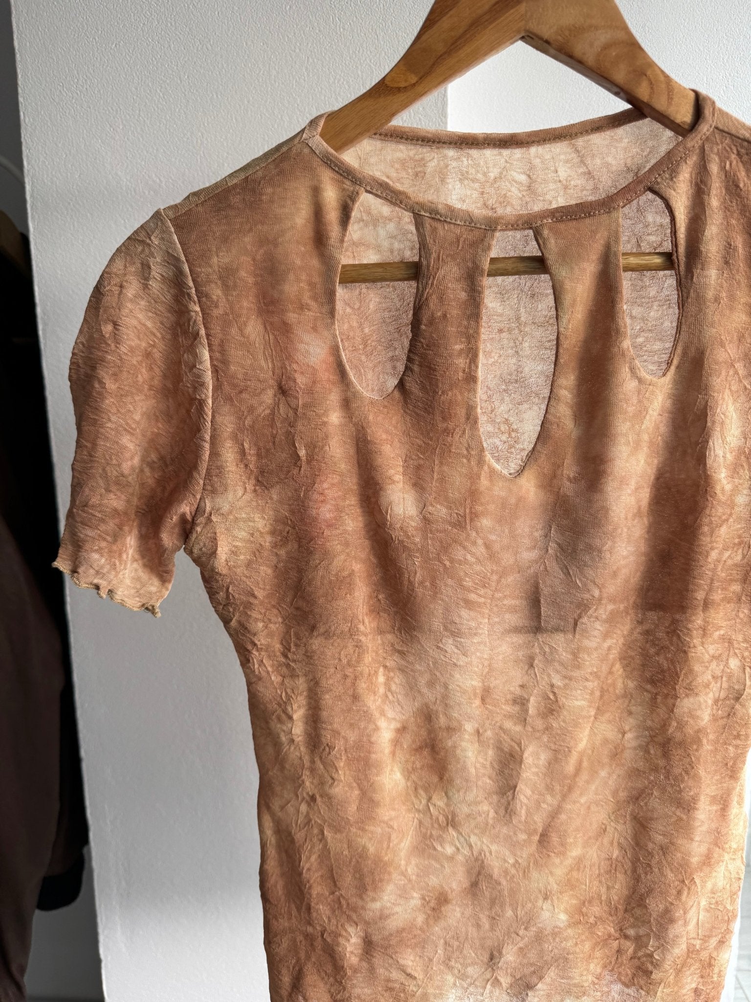 🏜️ Tricou Y2K Printed Mesh Tee – M – Made in Italy - anbracaminte