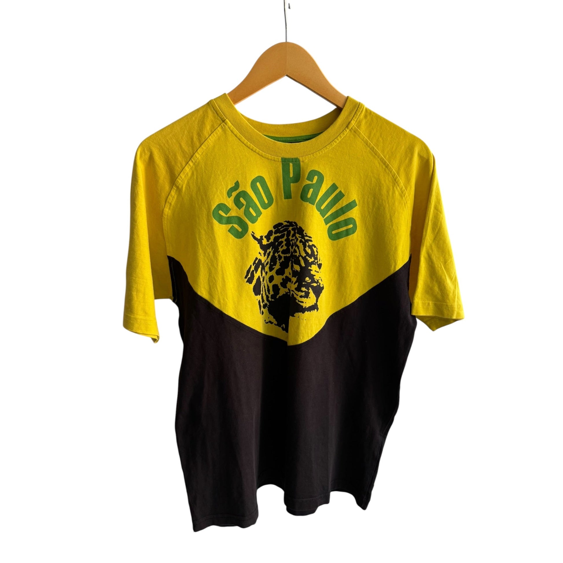🇧🇷 Tricou Y2K São Paulo Graphic – L Bărbați - anbracaminte
