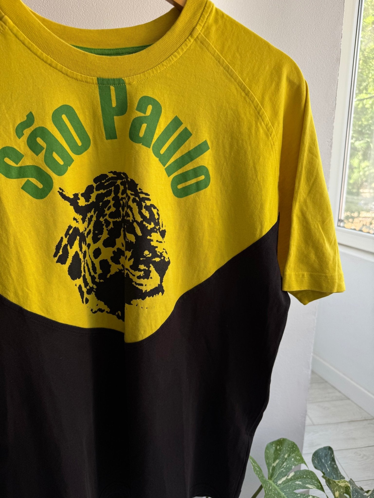 🇧🇷 Tricou Y2K São Paulo Graphic – L Bărbați - anbracaminte