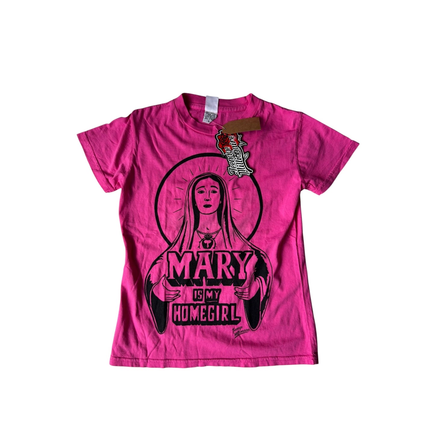 🌸 ✨ Tricou Y2K Teenage Millionaire Graphic Tee – S Damă – Deadstock (New With Tags) – Made in USA - anbracaminte