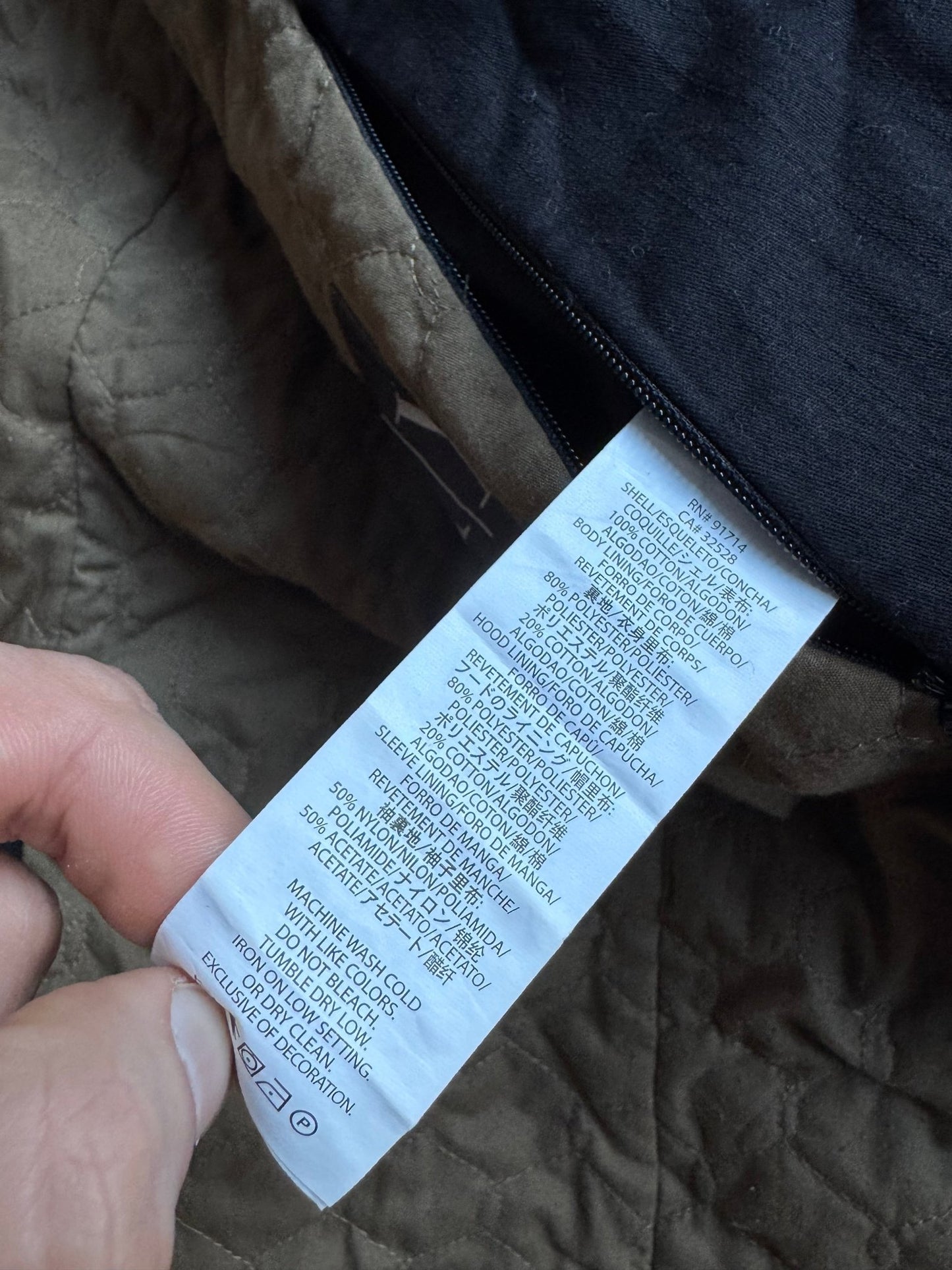 🥷 Utility Jacket Y2K Asimetrică pentru Bărbați Armani Exchange – M (Fitted) - anbracaminte