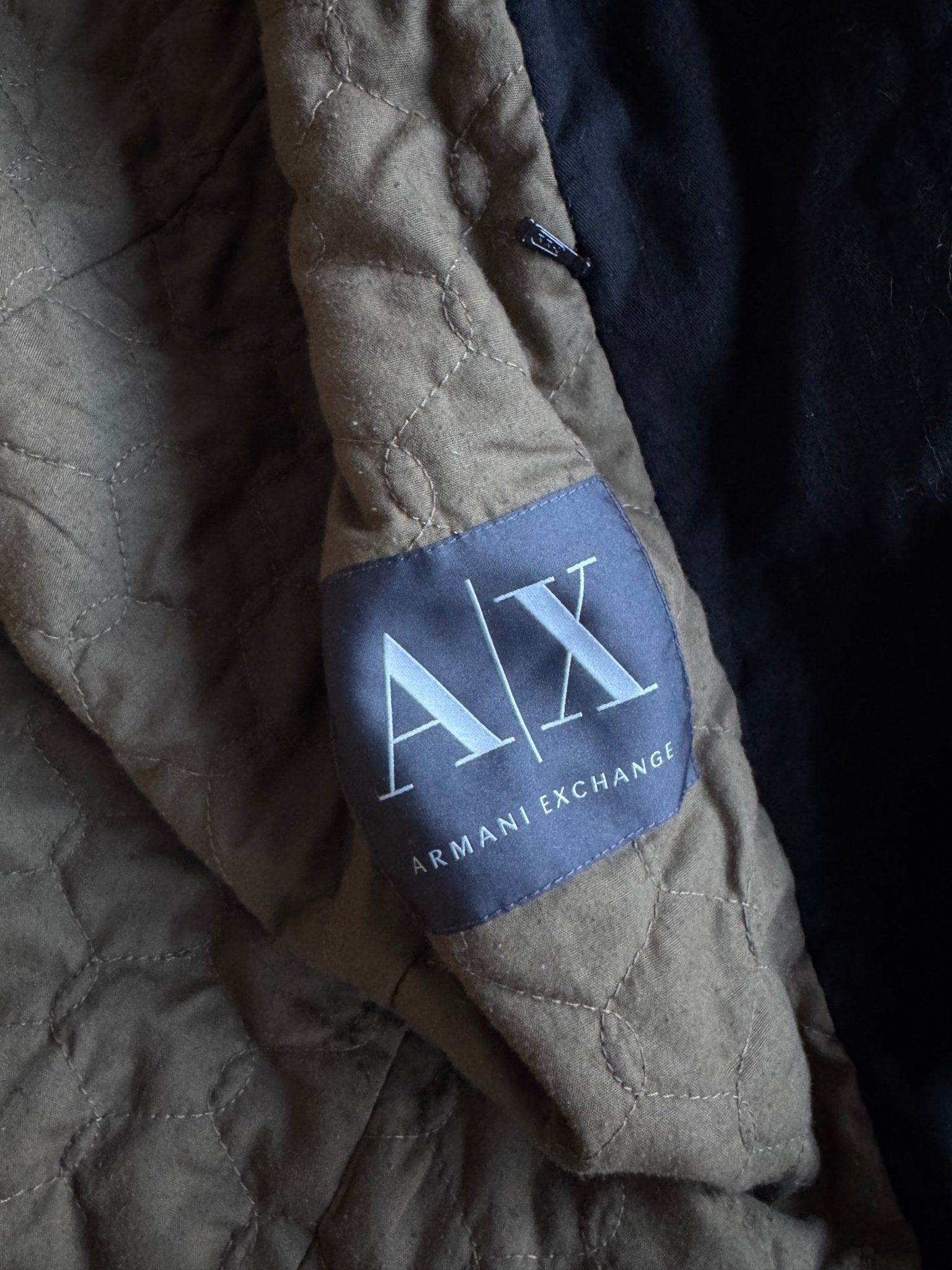 🥷 Utility Jacket Y2K Asimetrică pentru Bărbați Armani Exchange – M (Fitted) - anbracaminte