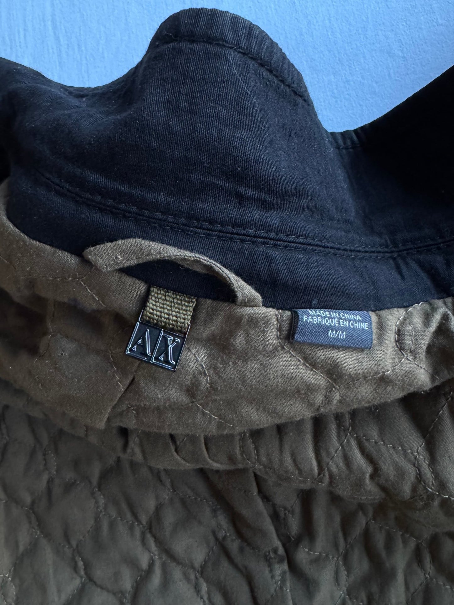 🥷 Utility Jacket Y2K Asimetrică pentru Bărbați Armani Exchange – M (Fitted) - anbracaminte