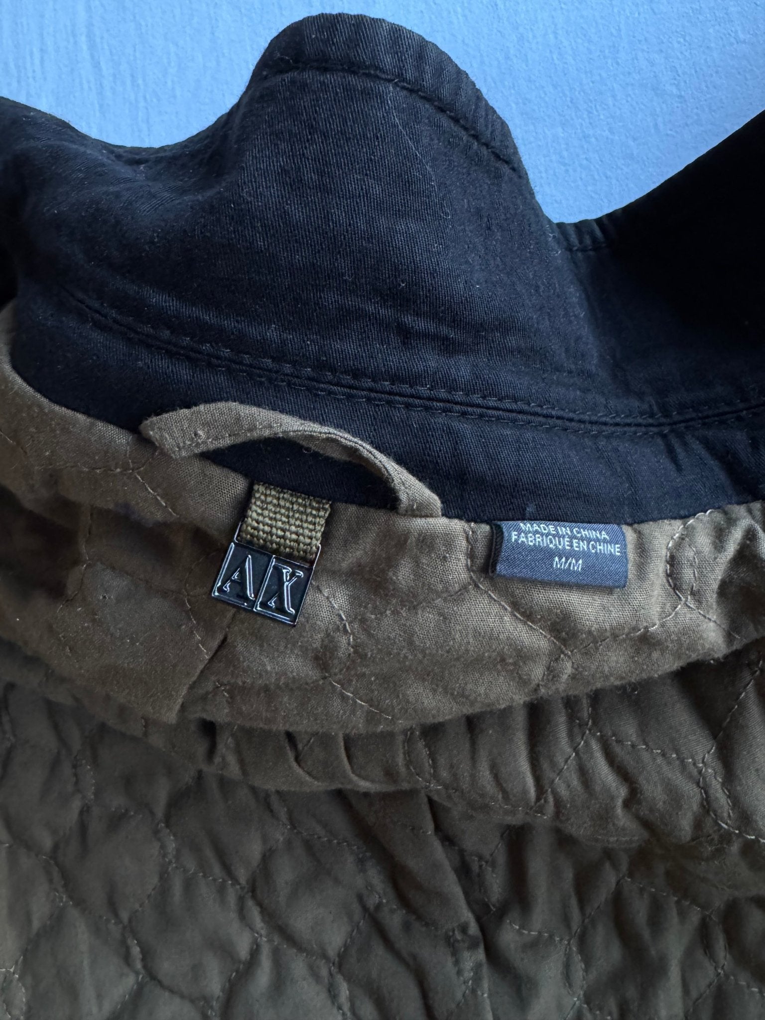 🥷 Utility Jacket Y2K Asimetrică pentru Bărbați Armani Exchange – M (Fitted) - anbracaminte