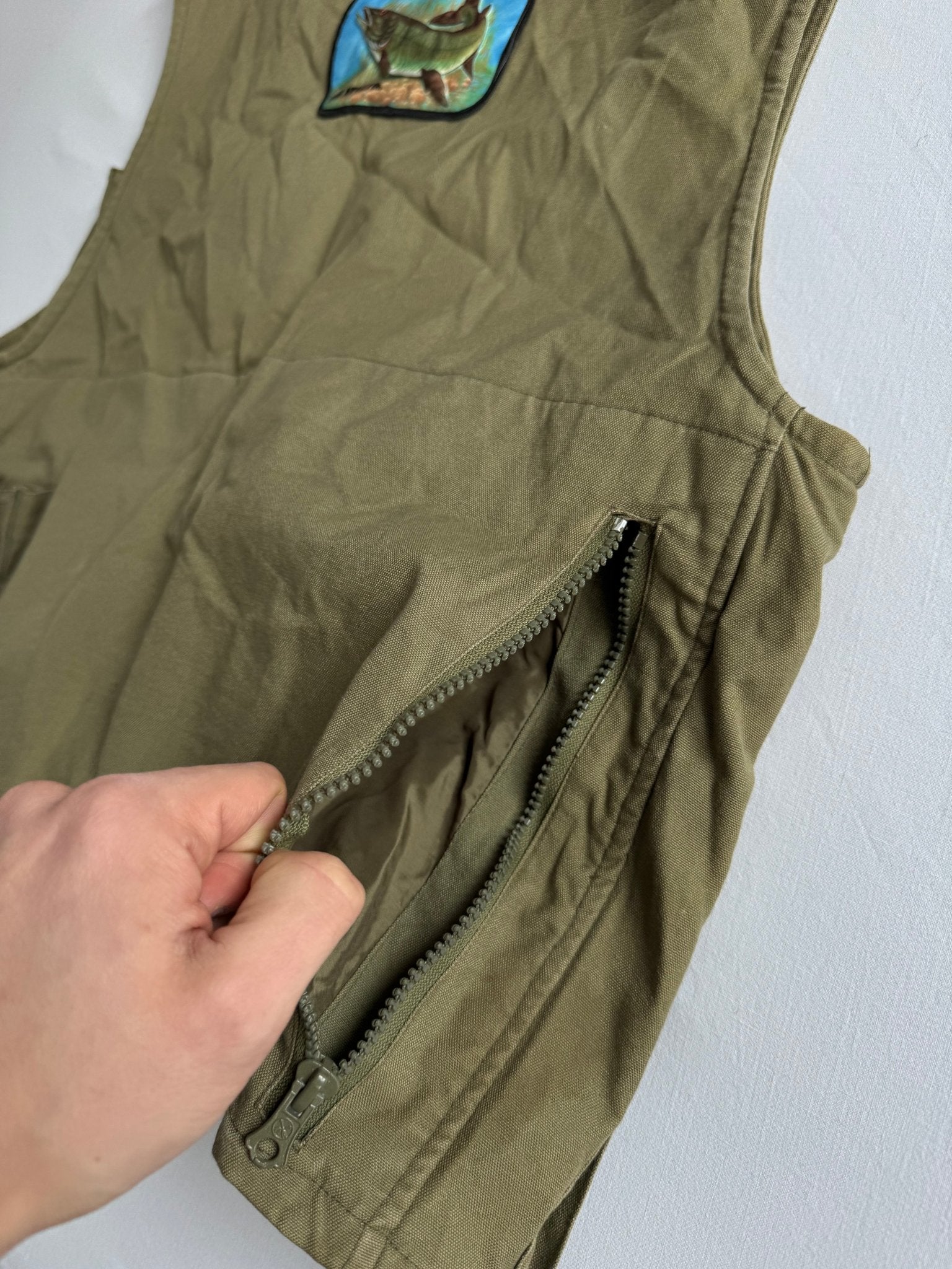 Vestă Vintage de Pescuit – Mărime L Bărbați - anbracaminte