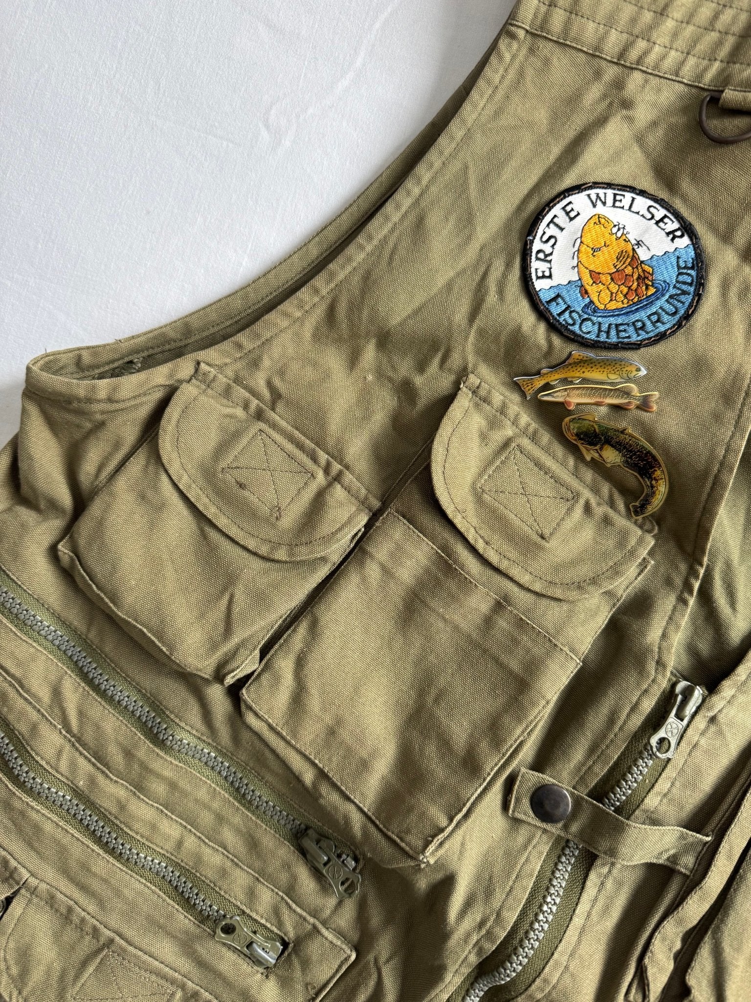 Vestă Vintage de Pescuit – Mărime L Bărbați - anbracaminte