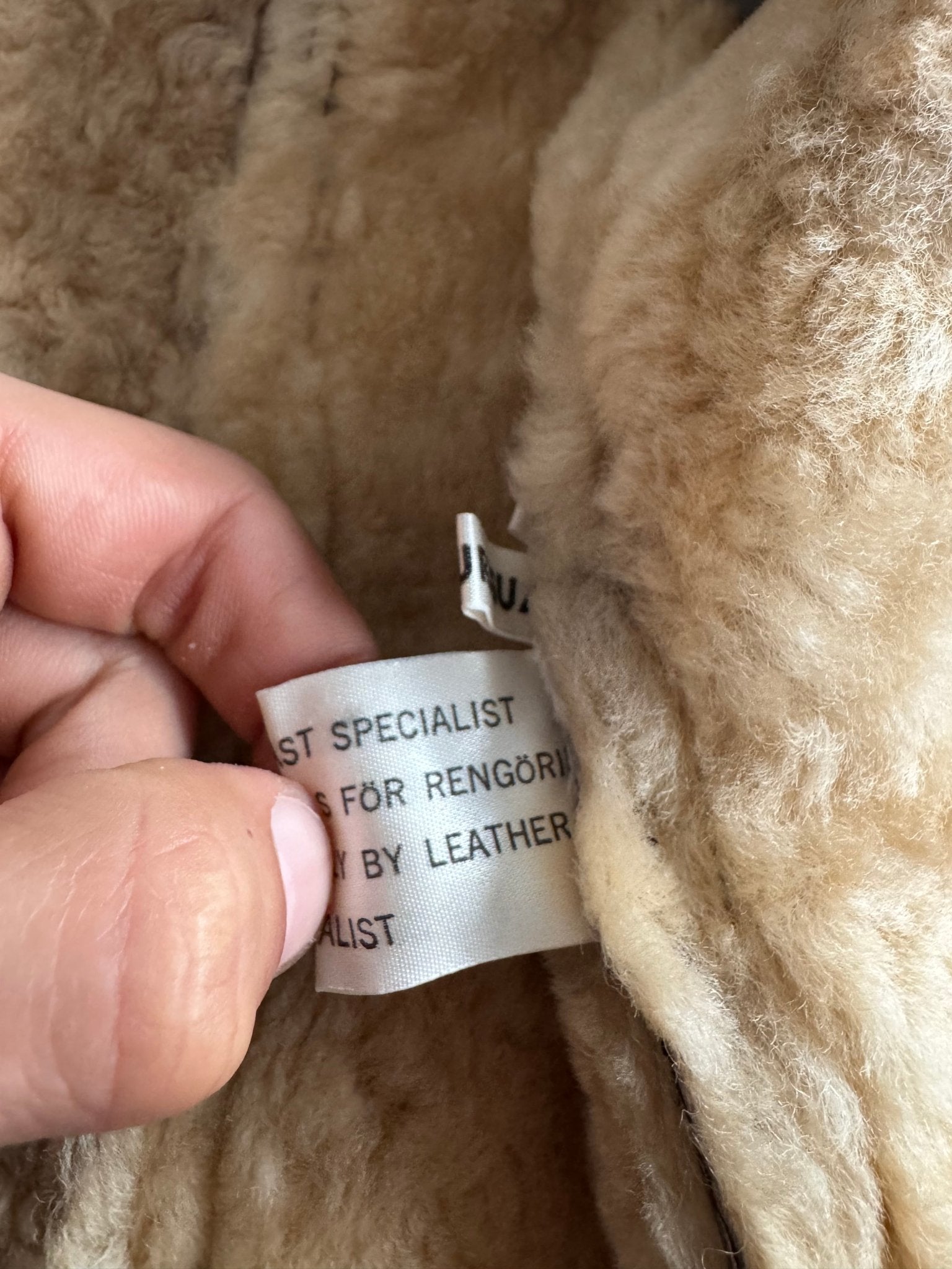 🐑 Vestă vintage din piele cu căptușeală din blană naturală / Maro (Mărimea 52 - L/XL) - anbracaminte