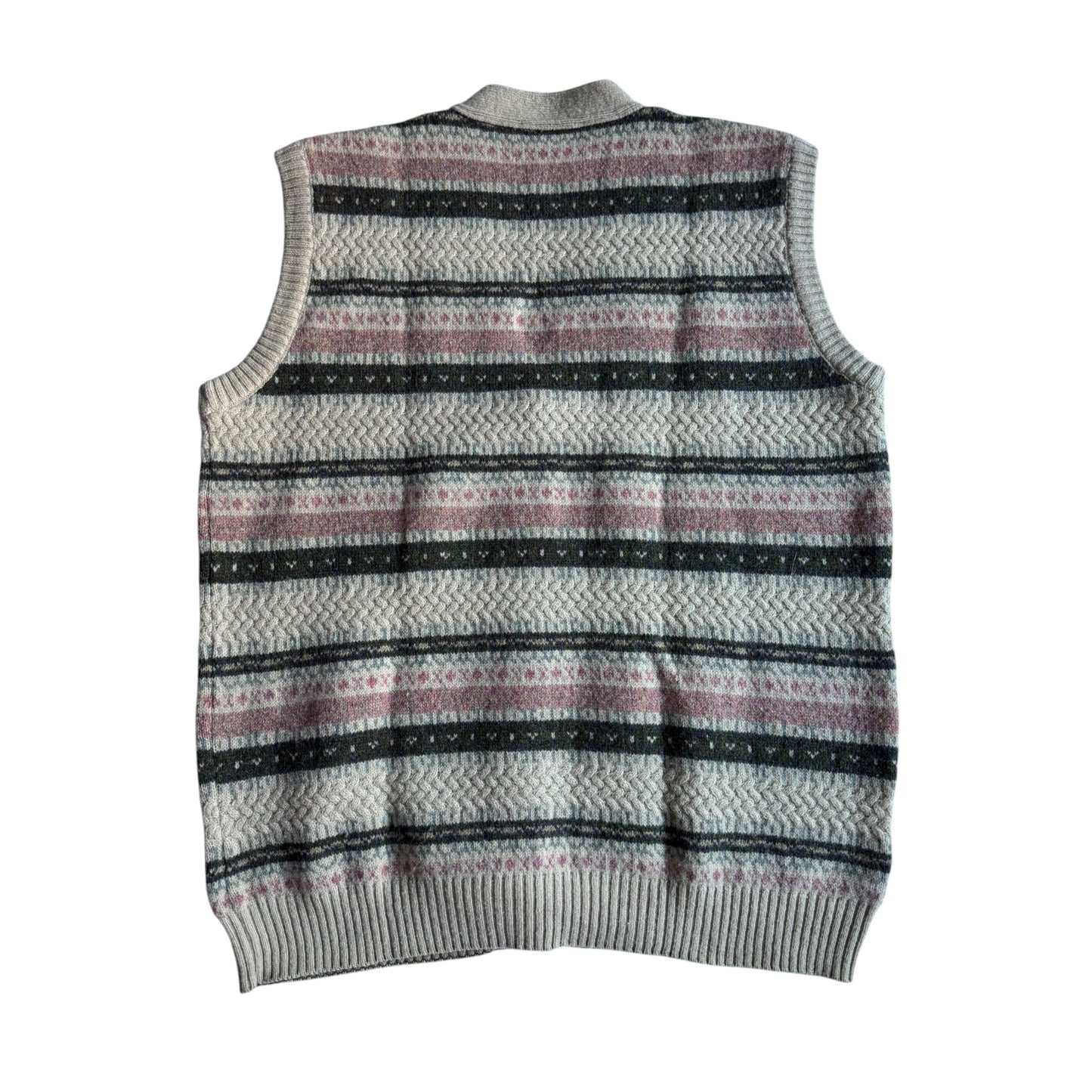 🧶 Vestă Vintage / Pattern Ethnic (Mărime L) - anbracaminte