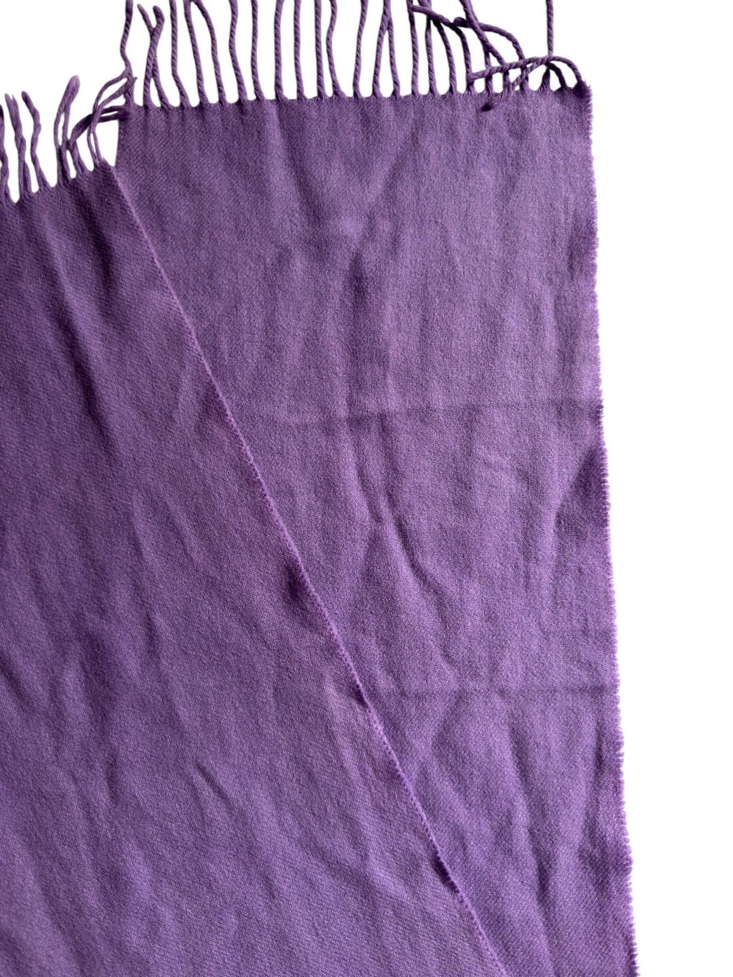 🍇 Vintage 80’s Fendi Purple Scarf – 100% Wool – Made in Italy - anbracaminte