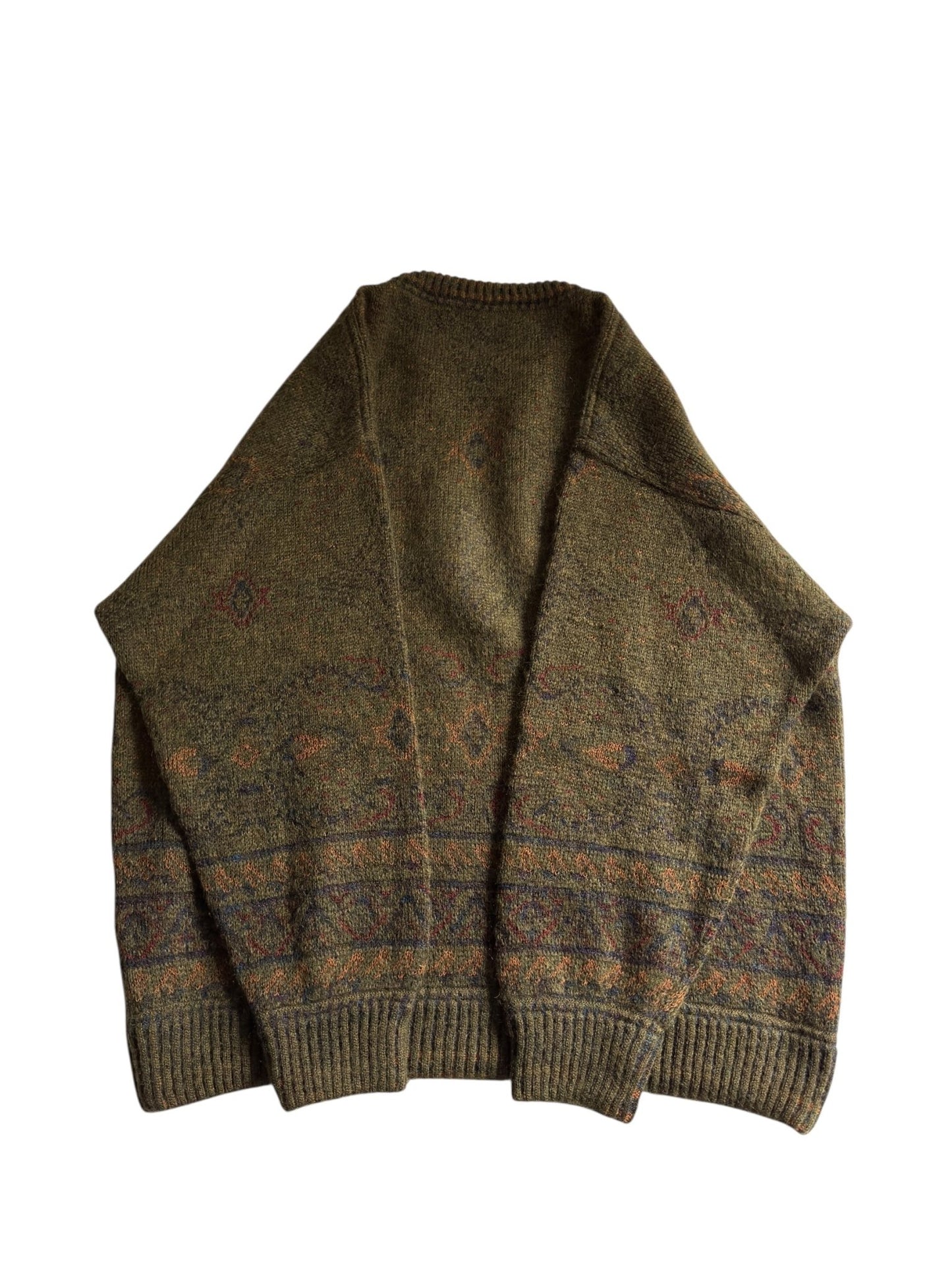 🐐 Vintage Bogner Jumper – Made in Western Germany – Men’s L – Wool & Super Kid Mohair Blend - anbracaminte