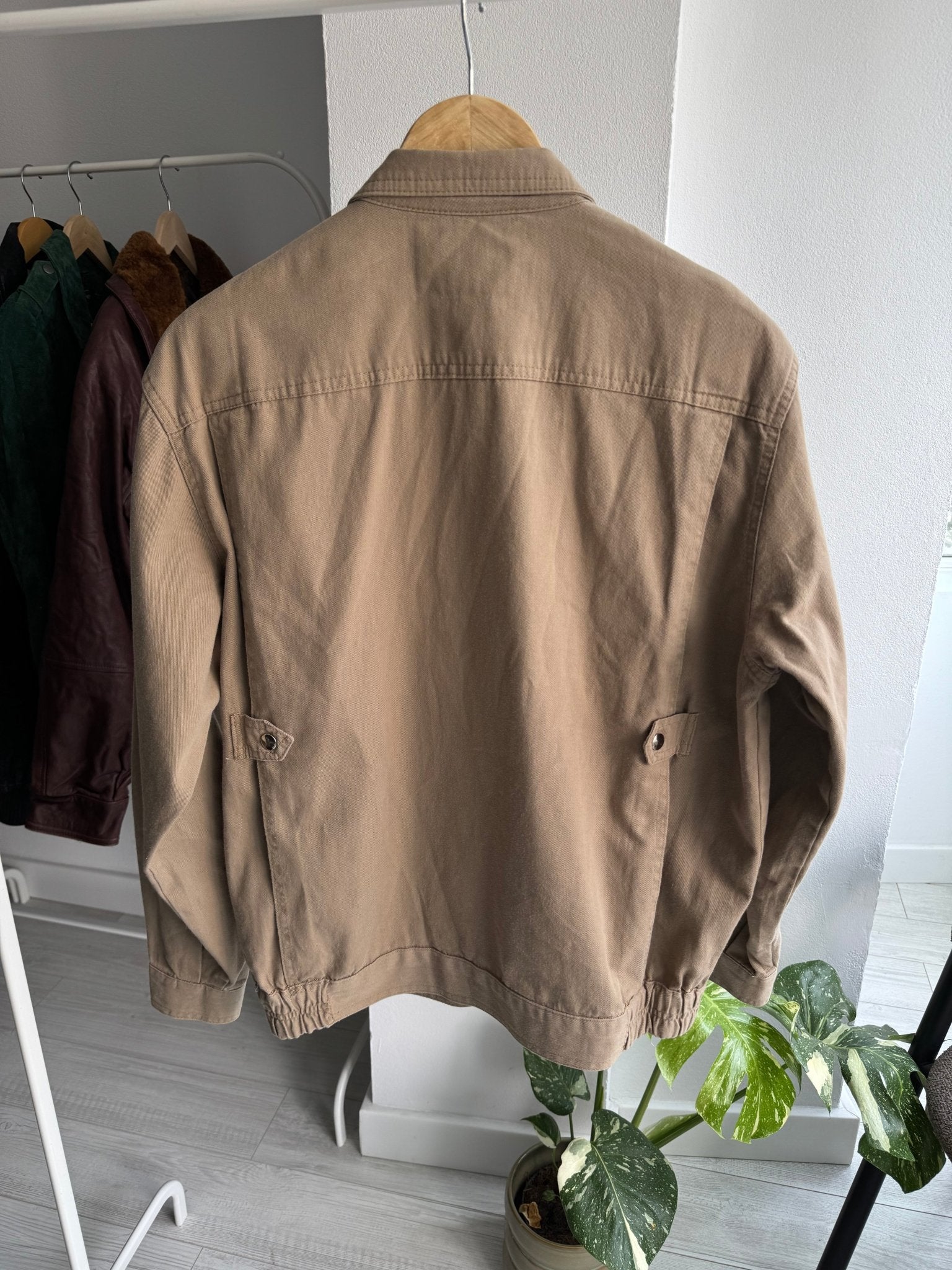 🔨 Vintage Carrera Brown Workwear Jacket – Men’s S – Made in Italy - anbracaminte