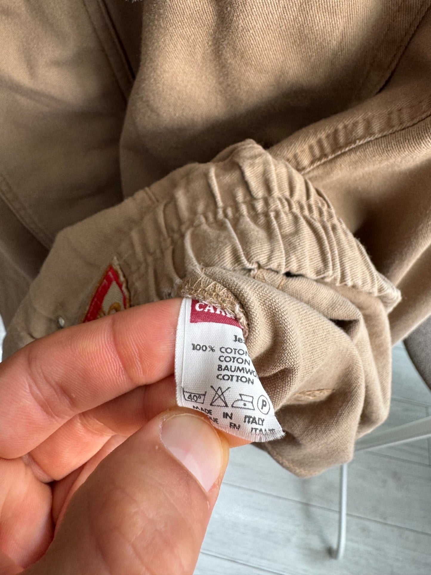 🔨 Vintage Carrera Brown Workwear Jacket – Men’s S – Made in Italy - anbracaminte