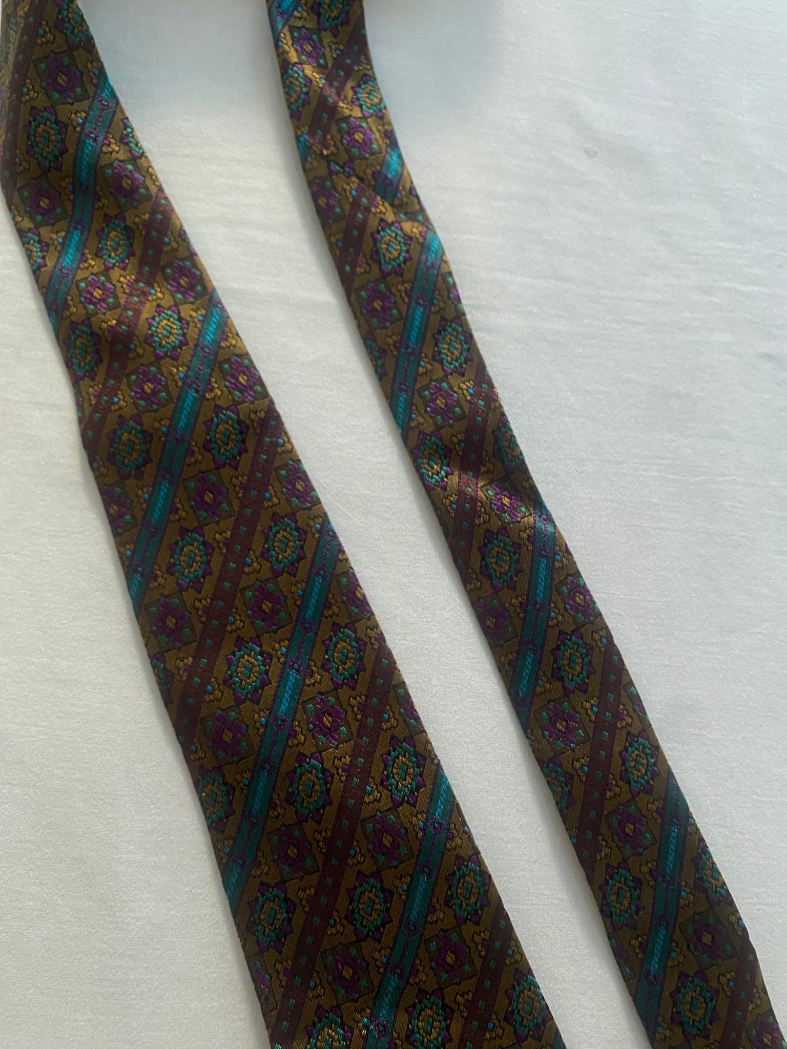 Vintage Celine Printed Tie - anbracaminte