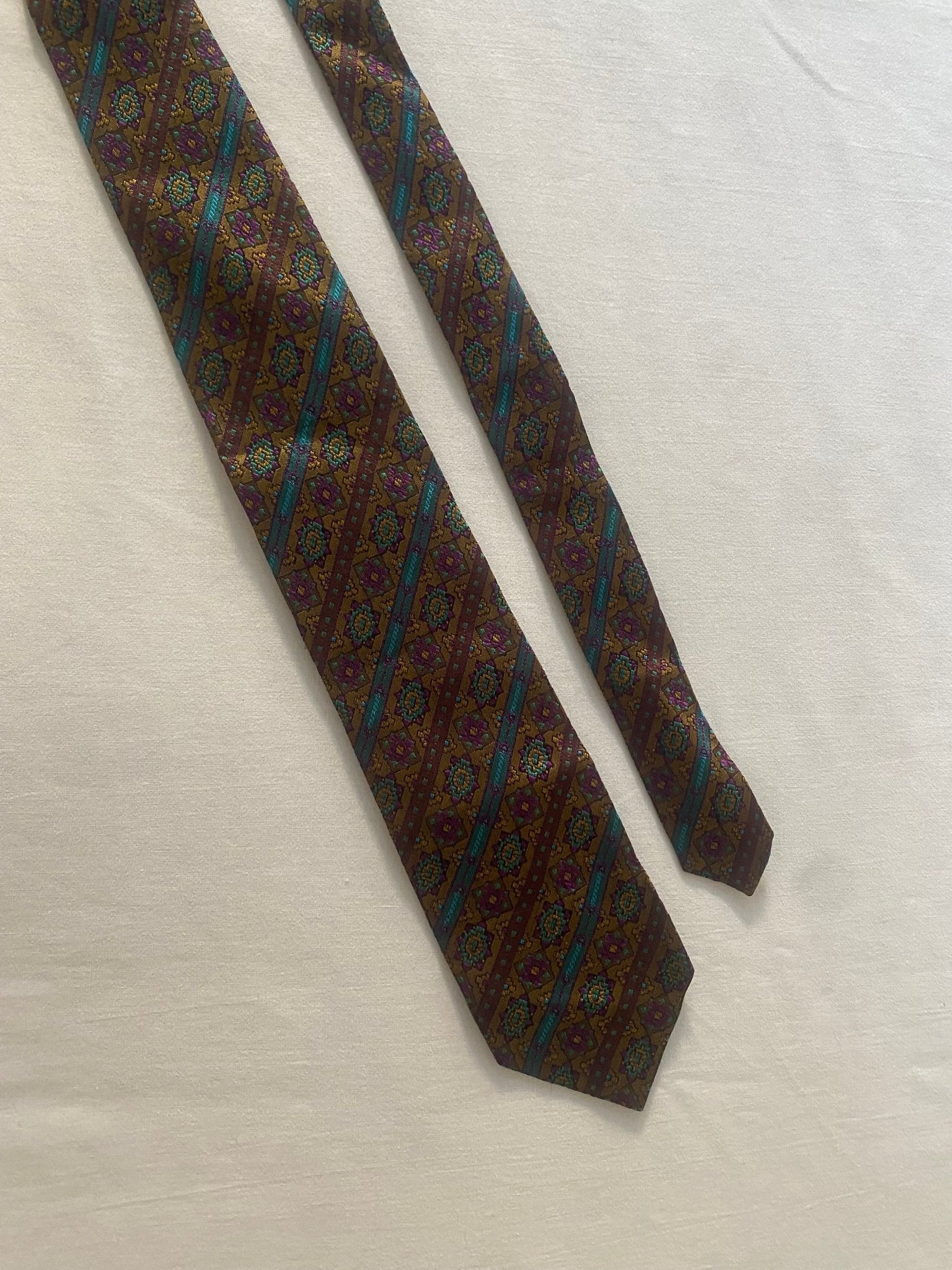Vintage Celine Printed Tie - anbracaminte