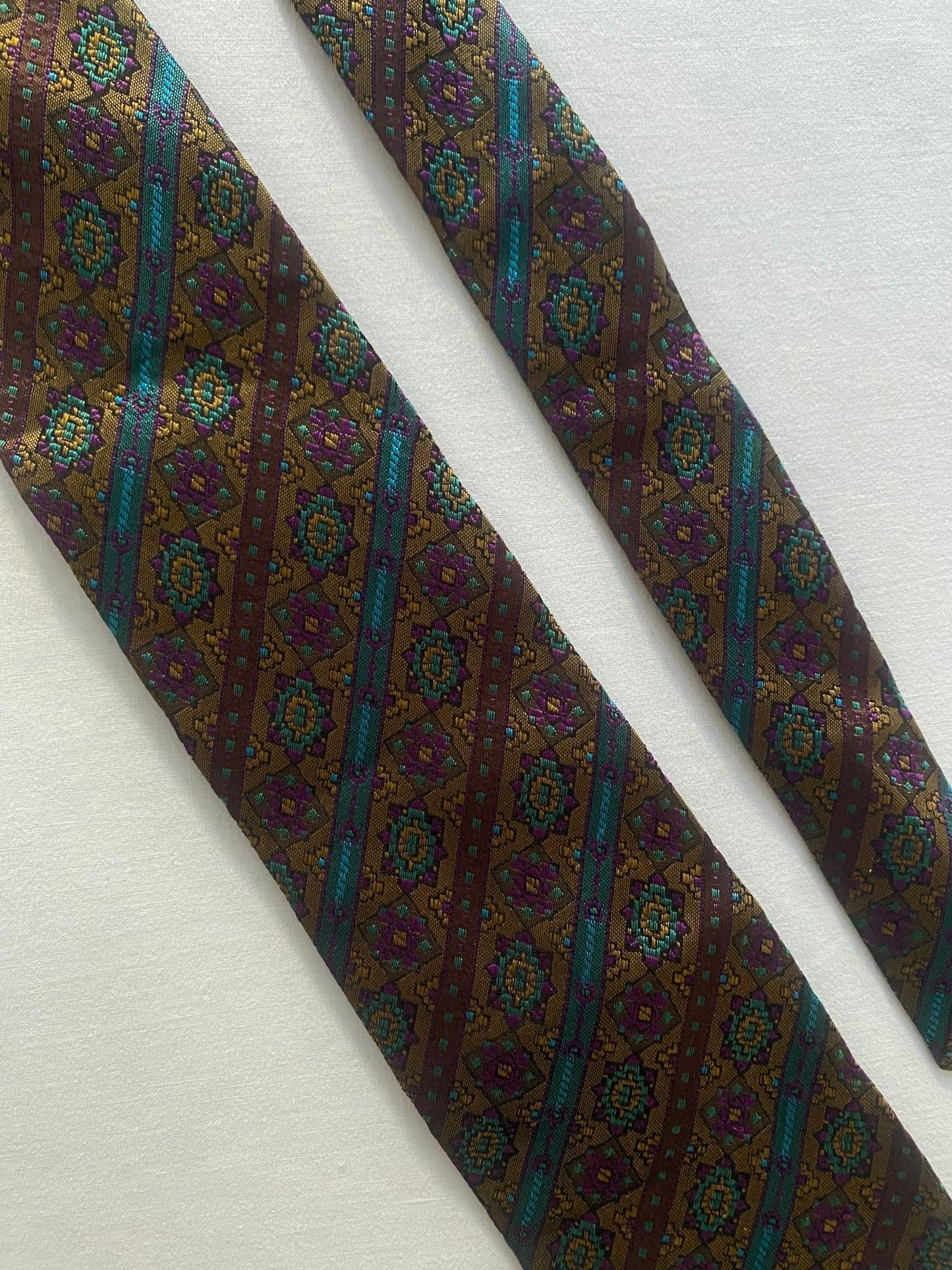 Vintage Celine Printed Tie - anbracaminte