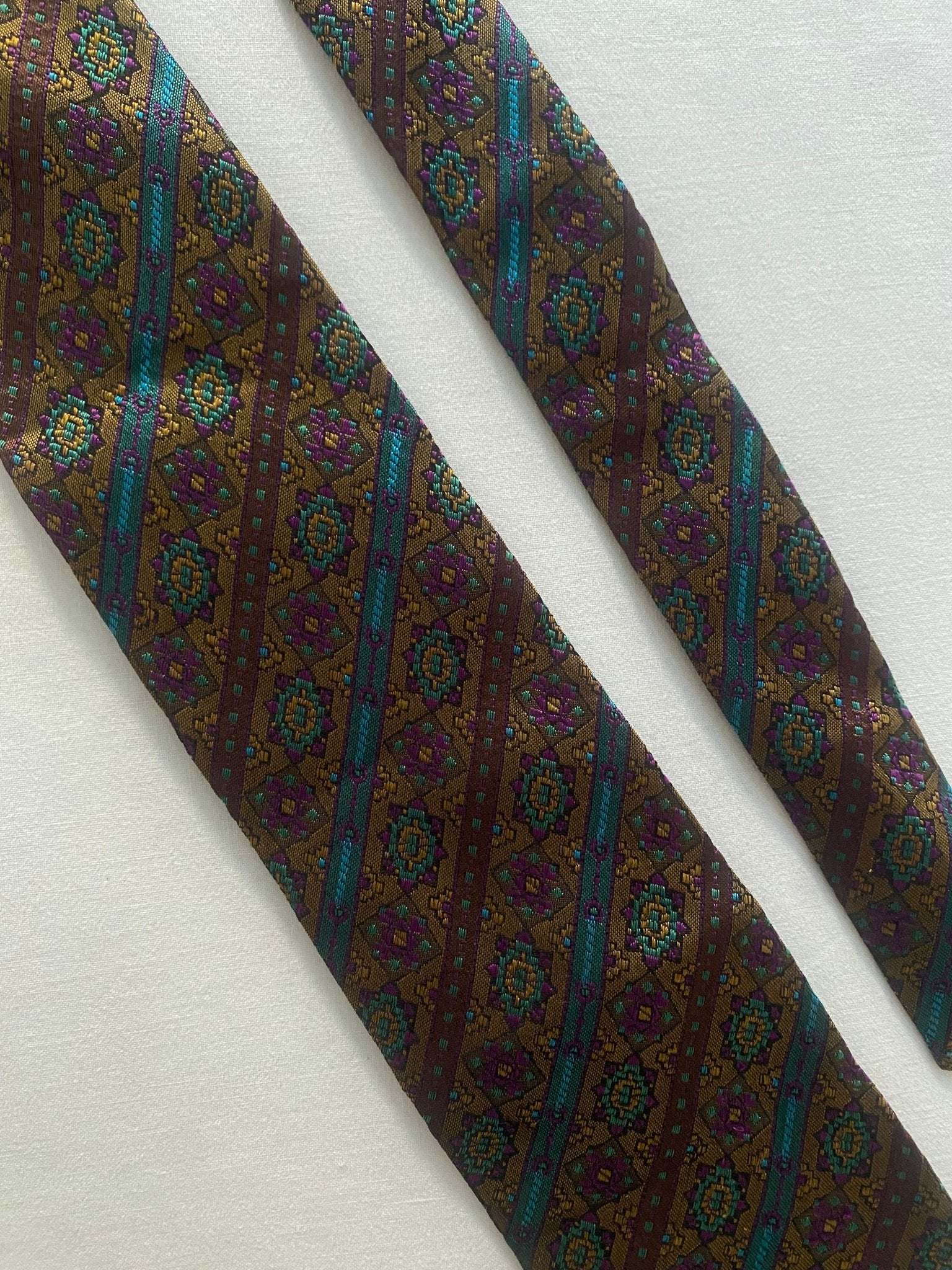 Vintage Celine Printed Tie - anbracaminte