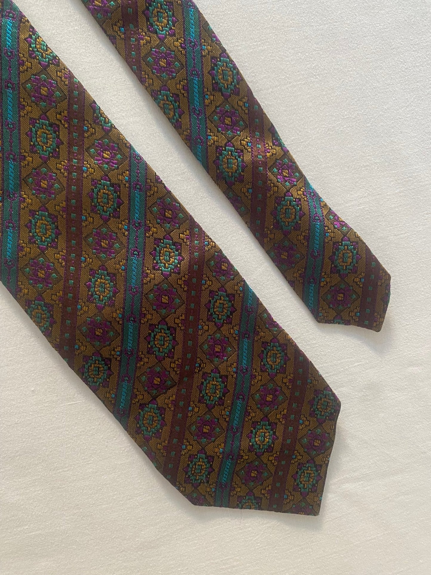 Vintage Celine Printed Tie - anbracaminte