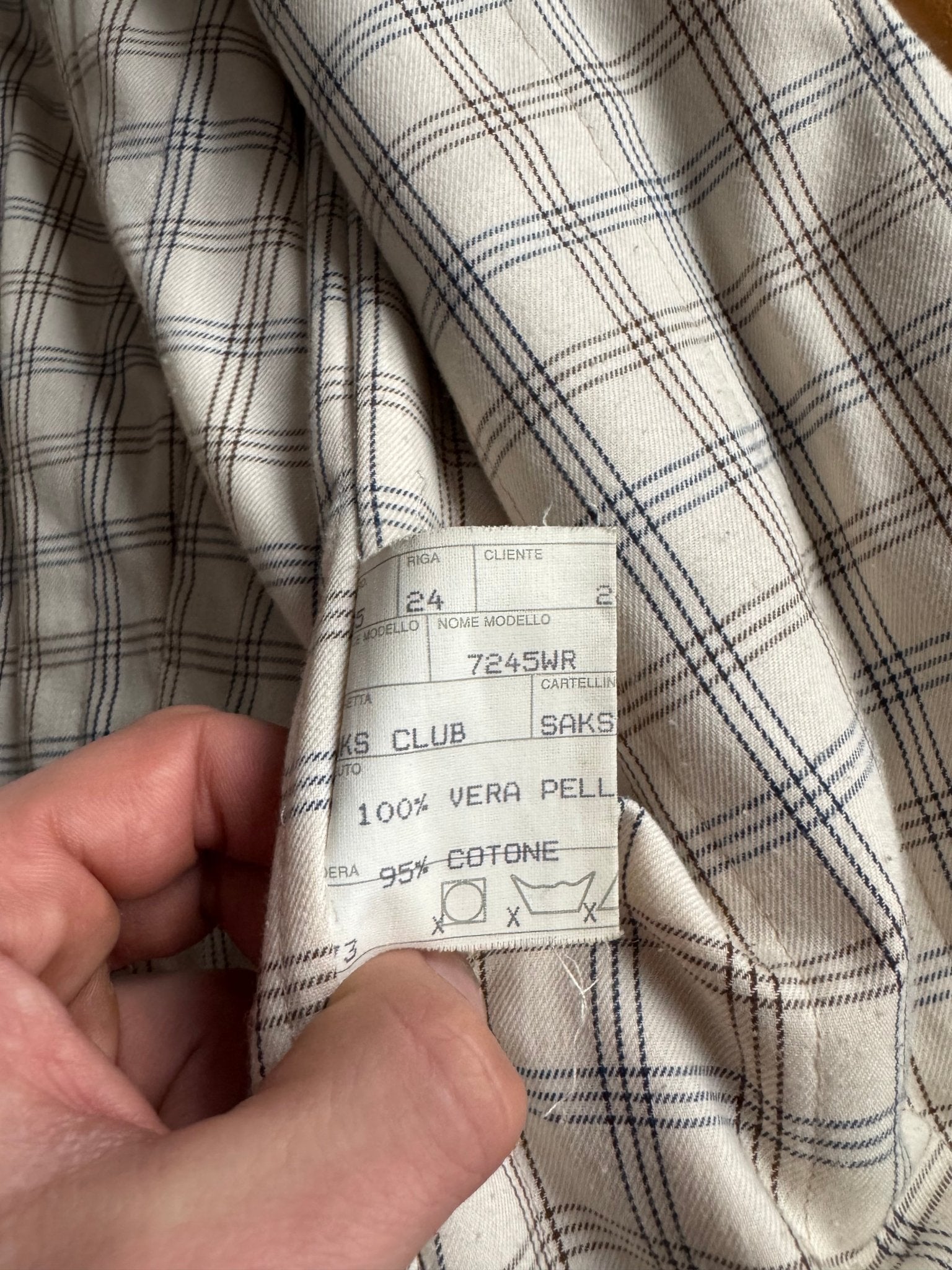 🥯 Vintage Chore Coat din Piele Maro Deschis - L (50) - anbracaminte