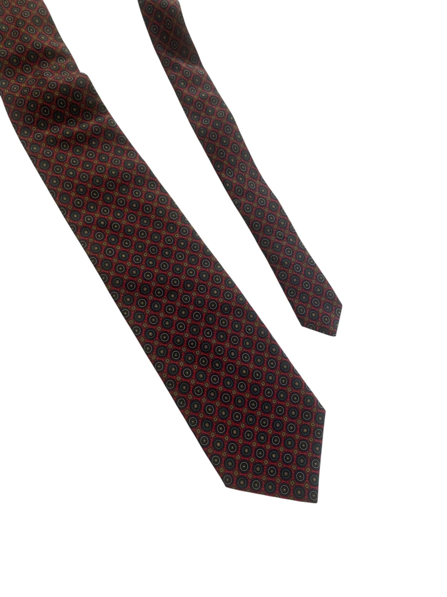 Vintage Fendi Silk Printed Tie - anbracaminte